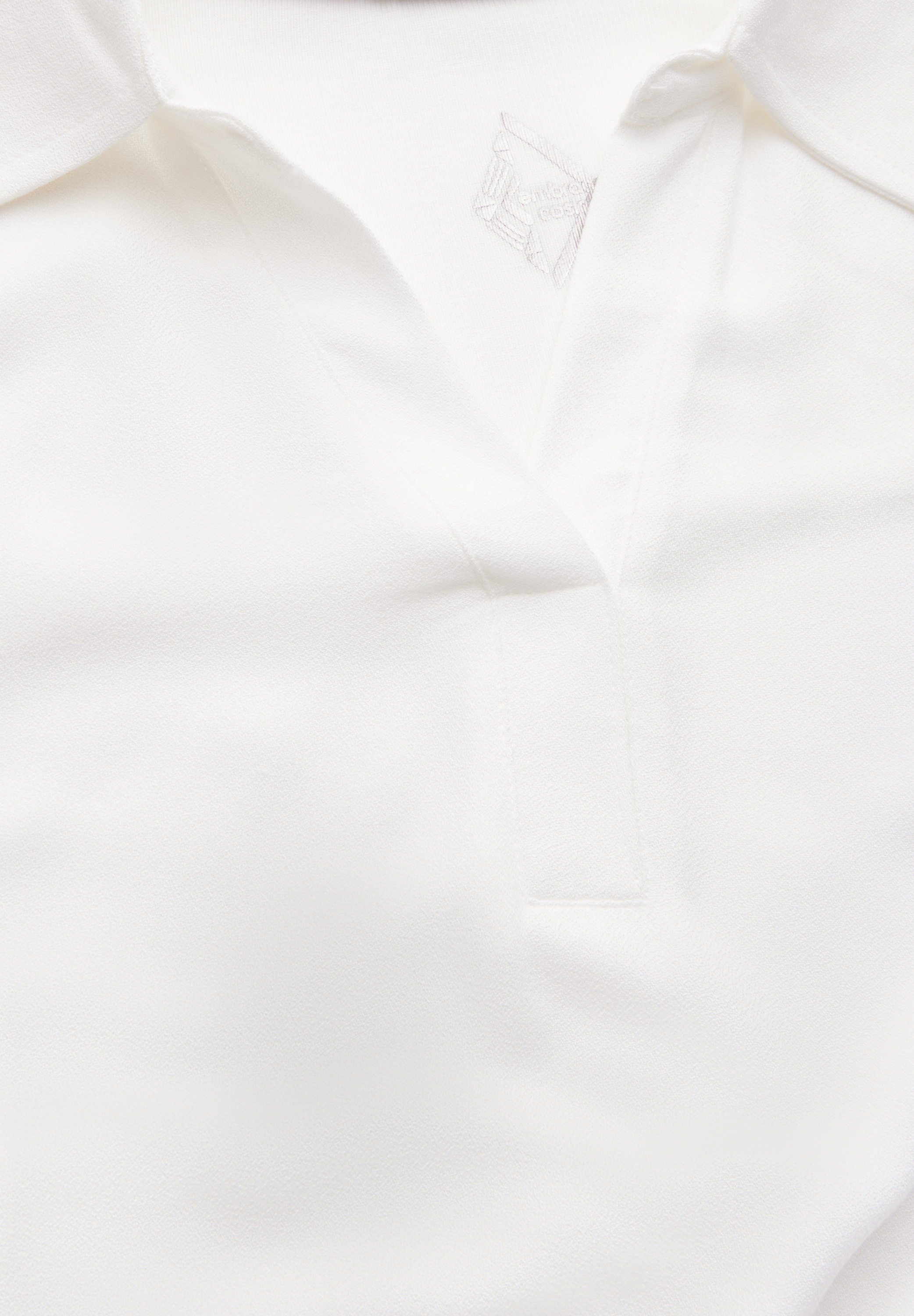 Blusenshirt mit Materialmix