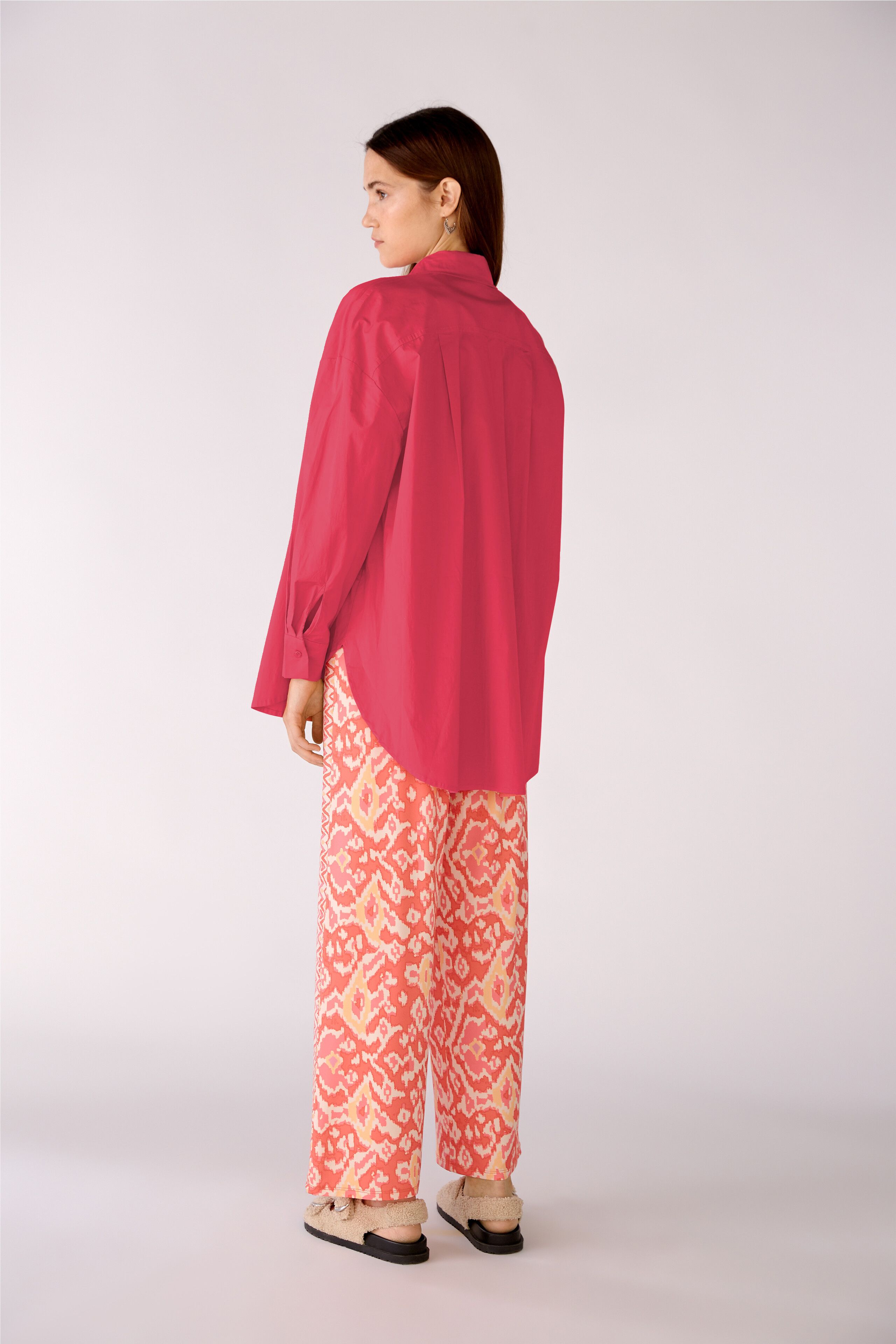 Hemdbluse in Baumwoll-Stretch-Qualität