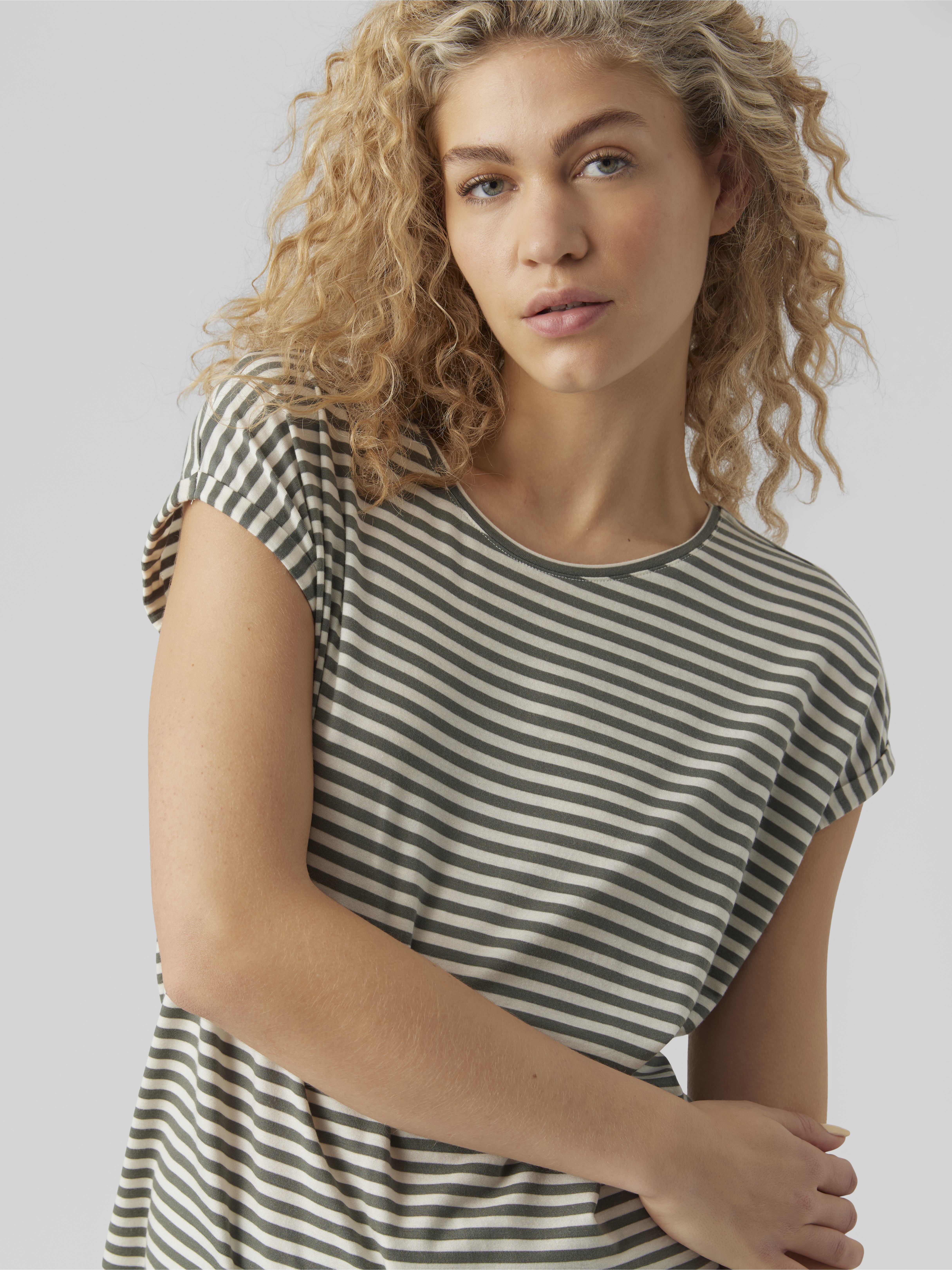 VMAVA SS TOP STRIPE JRS  NOOS