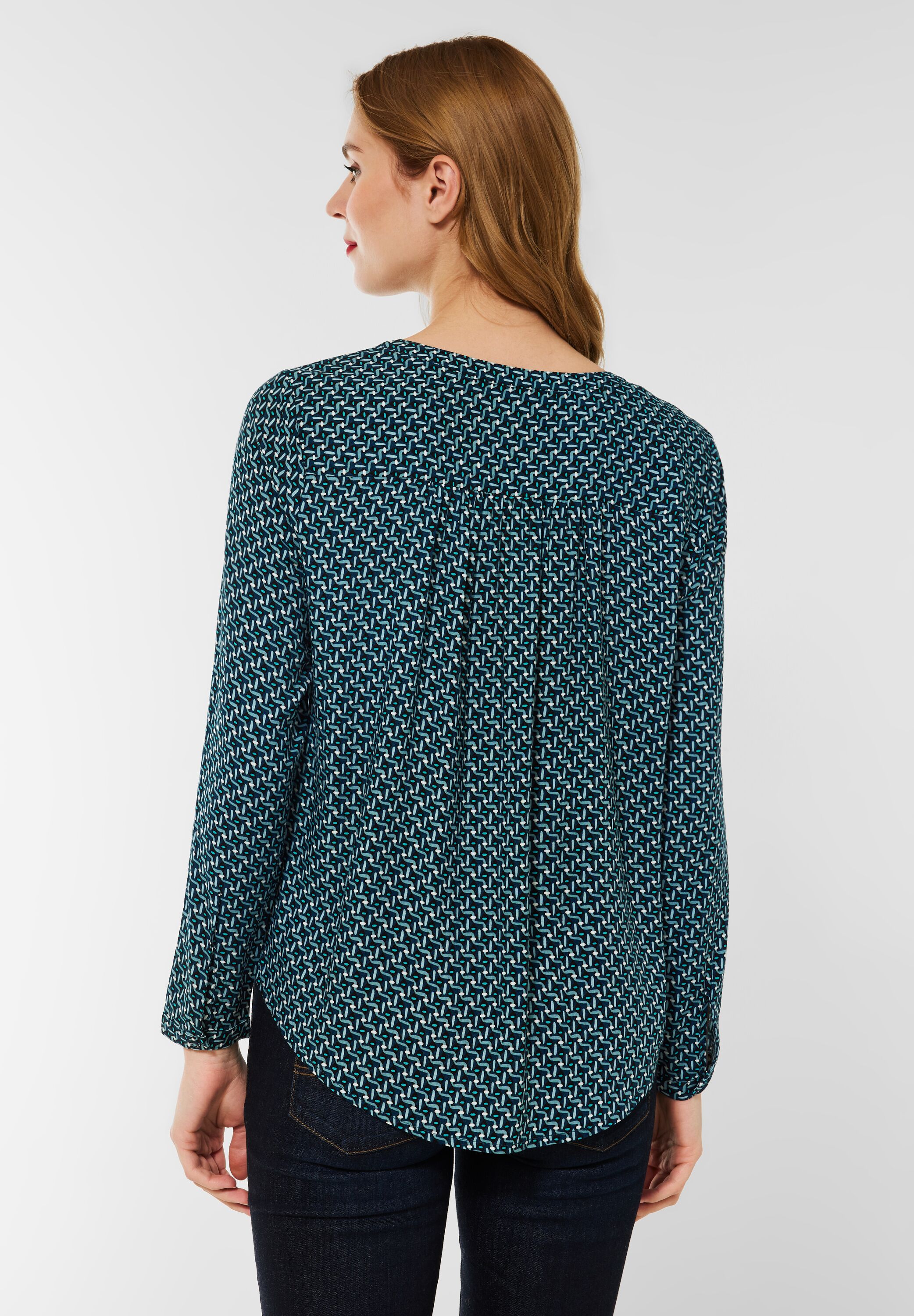 Bluse mit Print