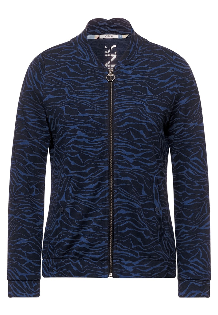 Jacquard Blouson