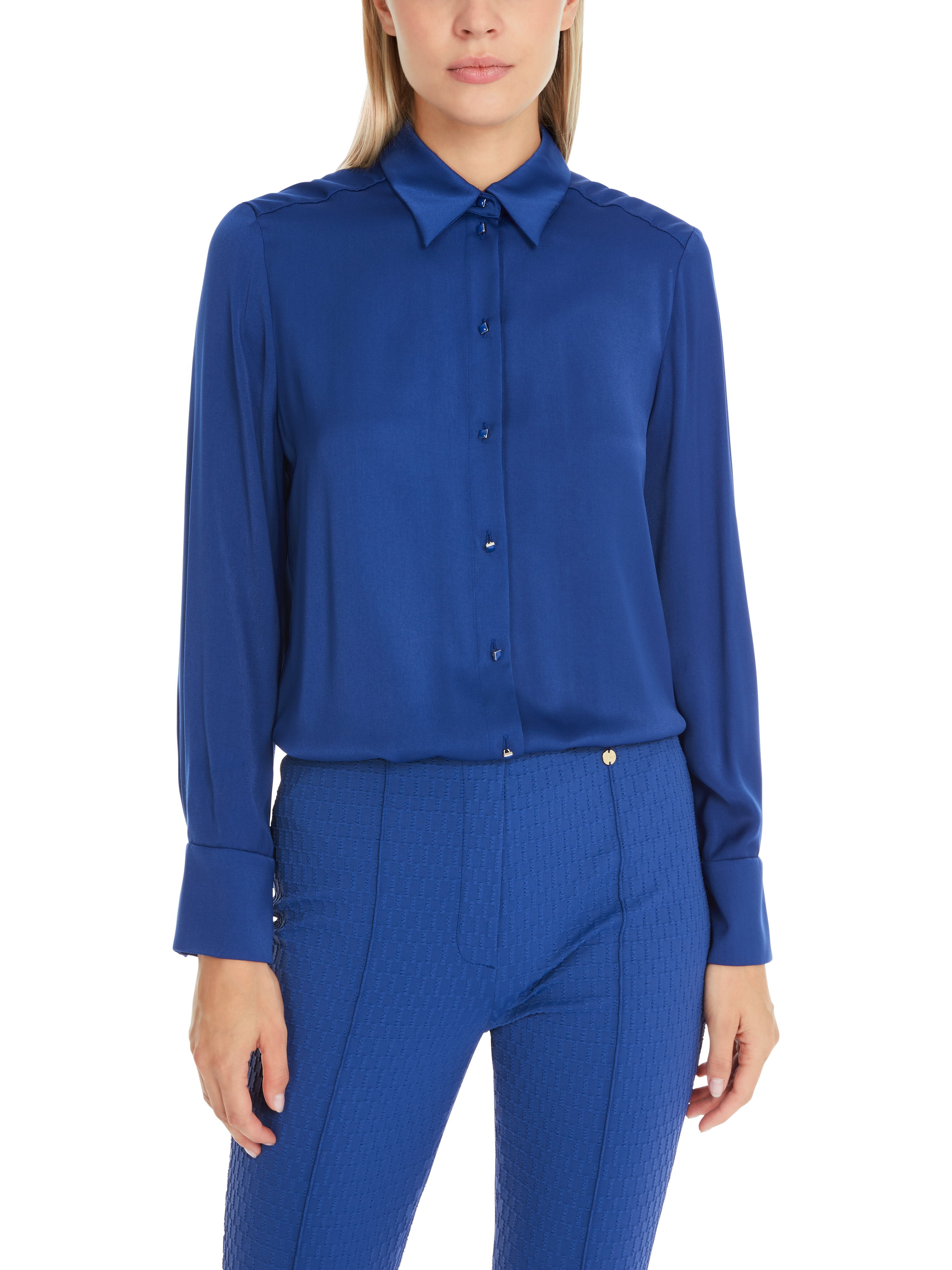Bluse im Viskosecrêpe