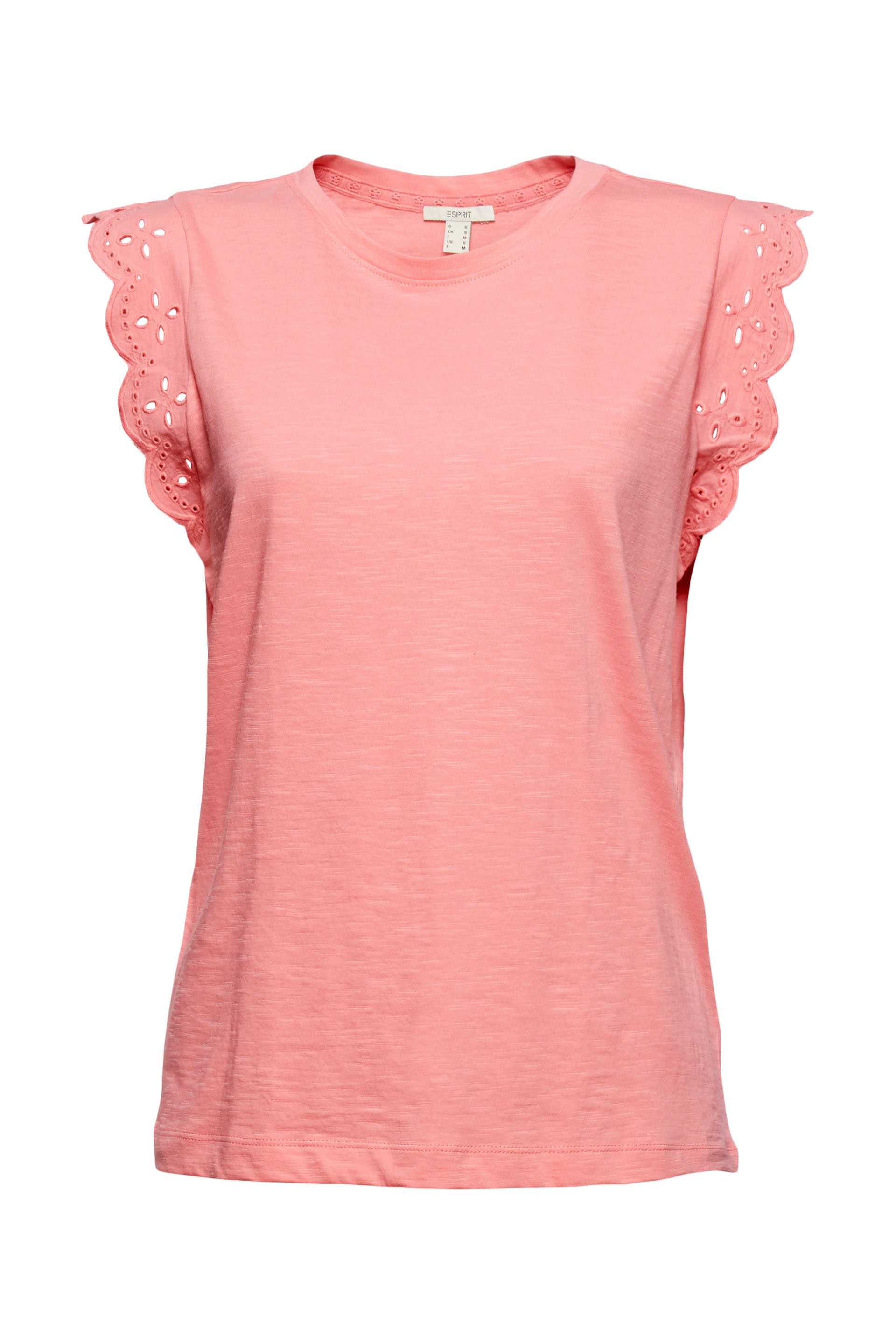 Top mit Lochstickerei, Organic Cotton