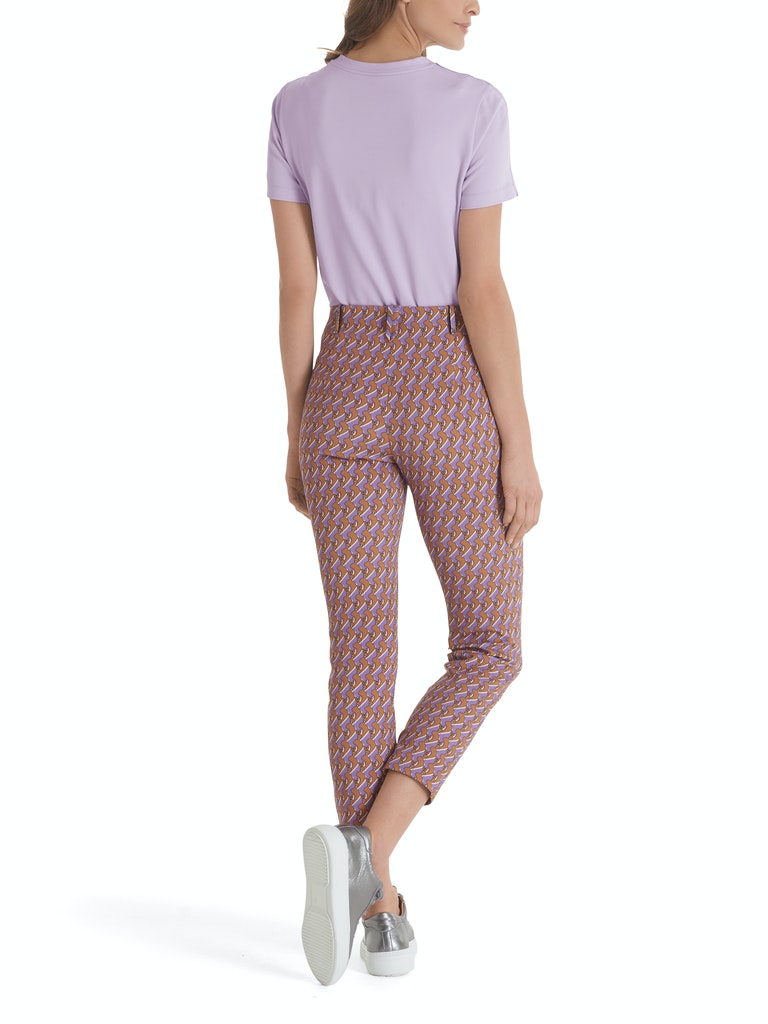 Jersey-Hose mit grafischem Animal-Print
