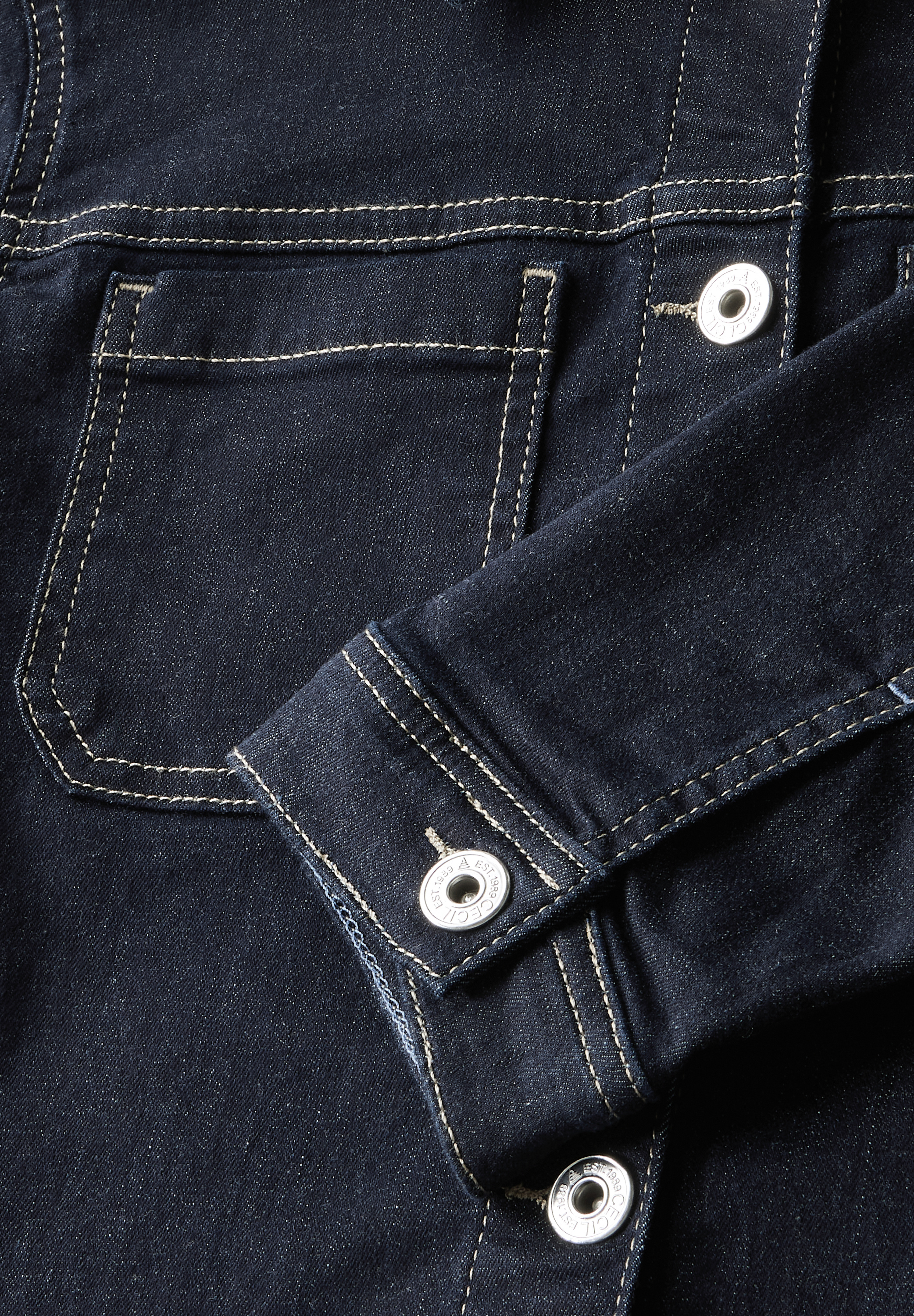 Rinsed Wash Jeansjacke