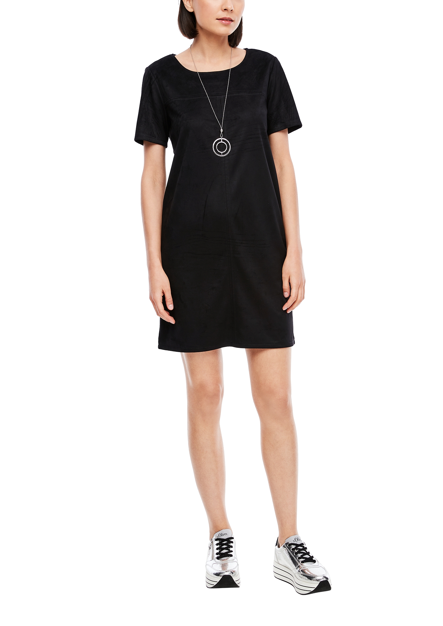 Velours-Kleid