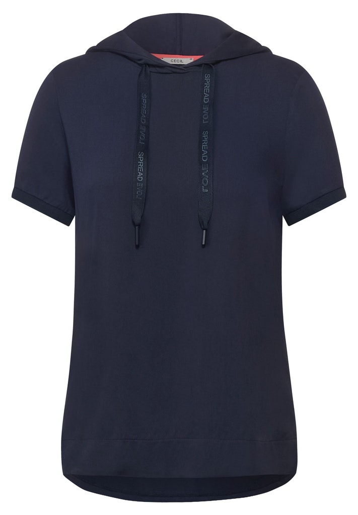 Blusenshirt mit Kapuze