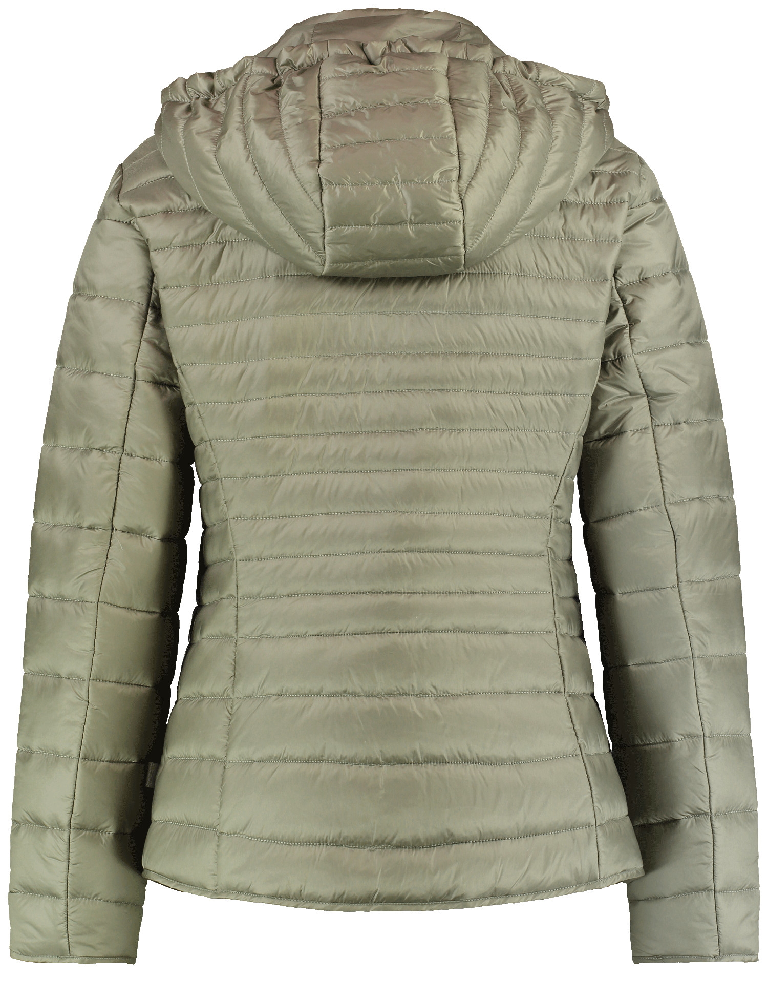 Steppjacke mit abnehmbarer Kapuze