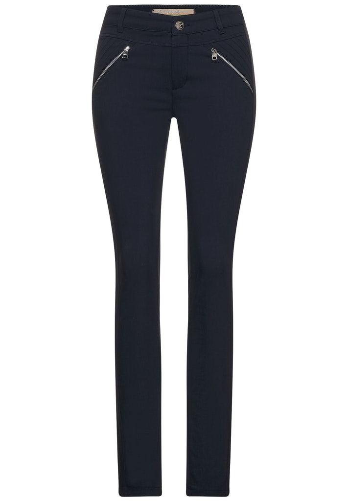Casual Fit Hose mit Zipper