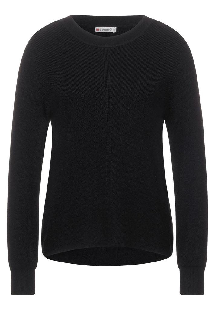Pullover in Unifarbe