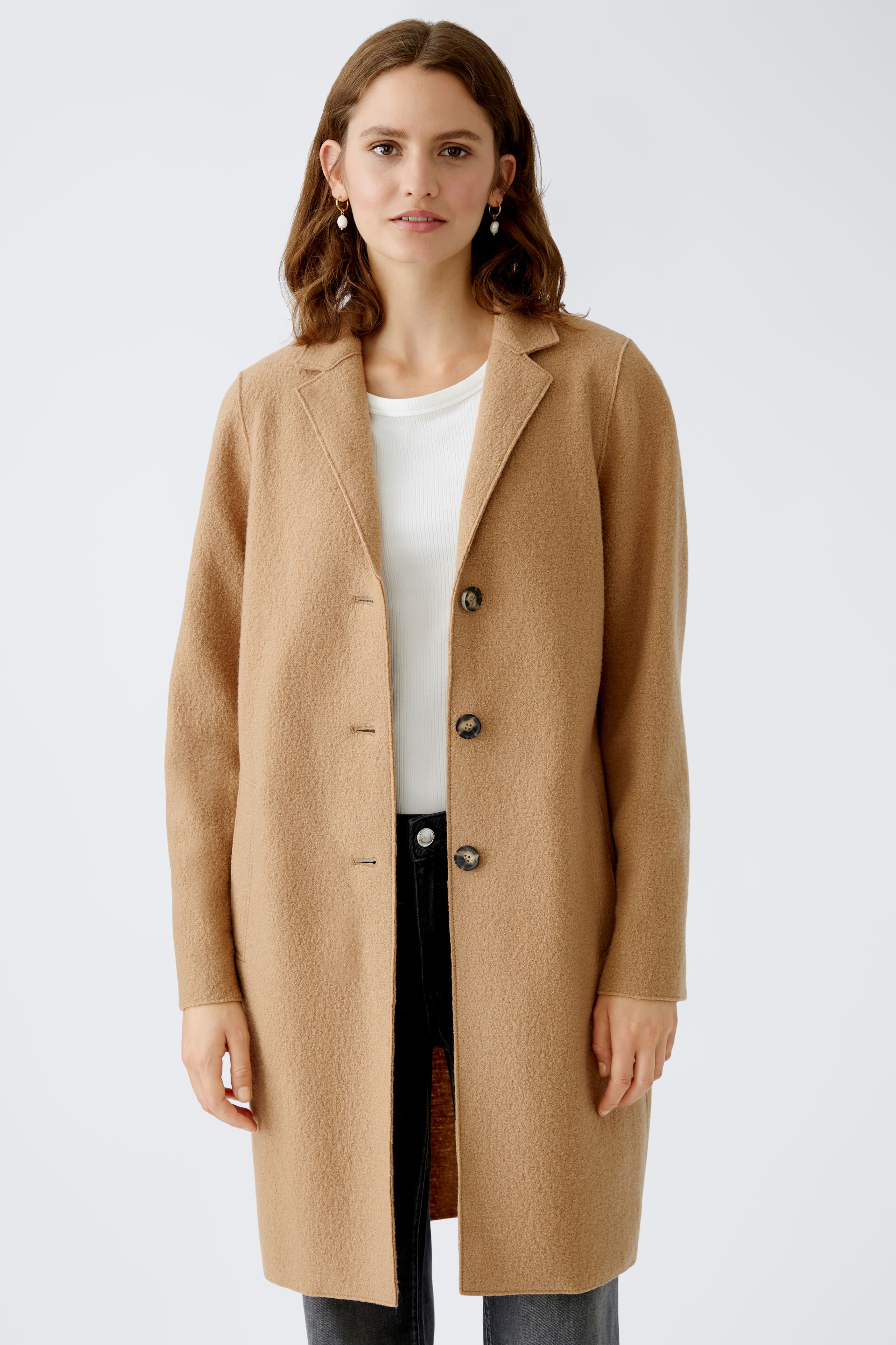 MAYSON Mantel Boiled Wool - reine Schurwolle