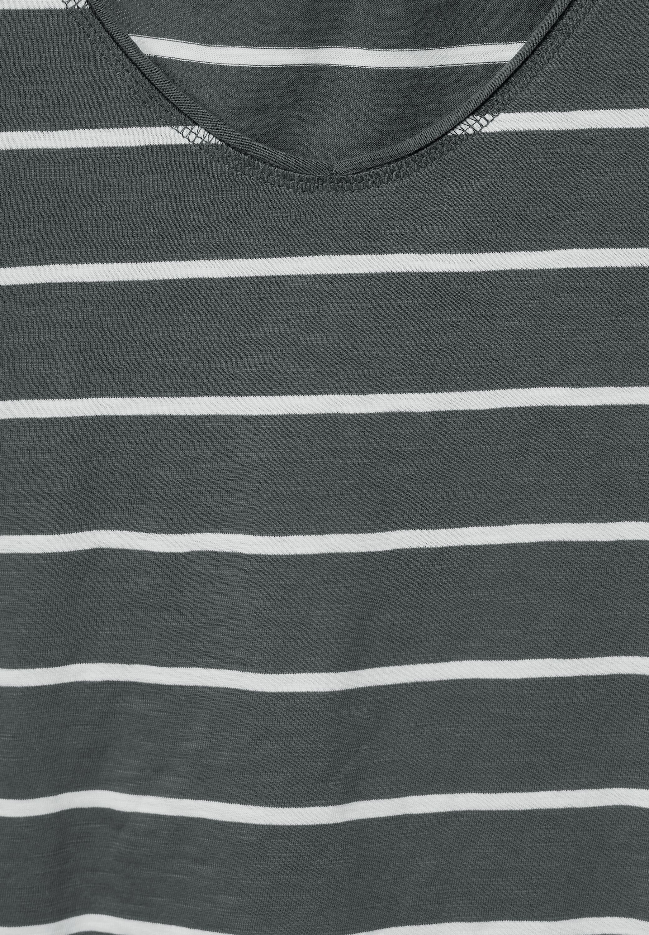 T-Shirt mit Streifenmuster