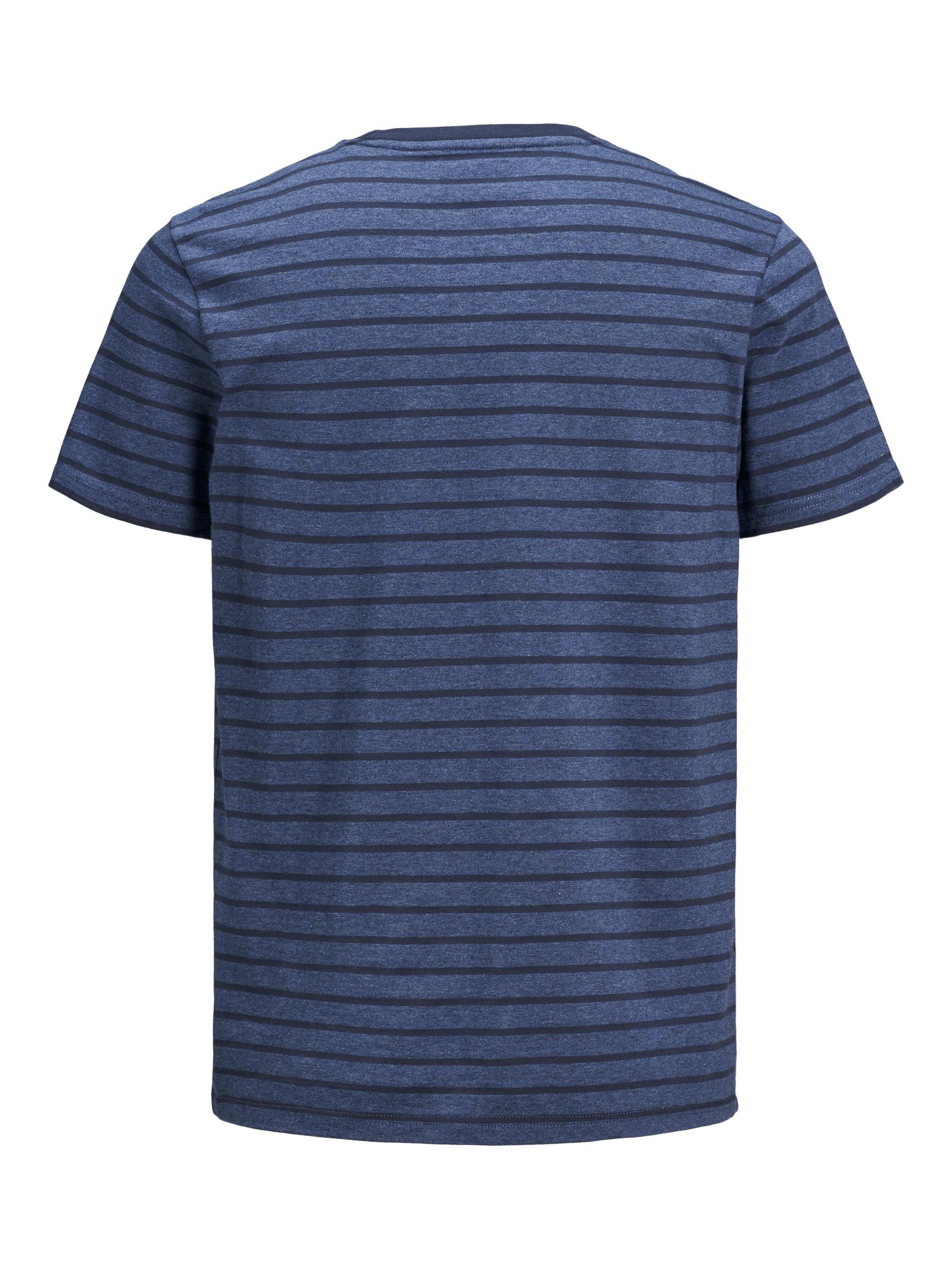 JJESTRIPED TEE SS CREW NECK STS