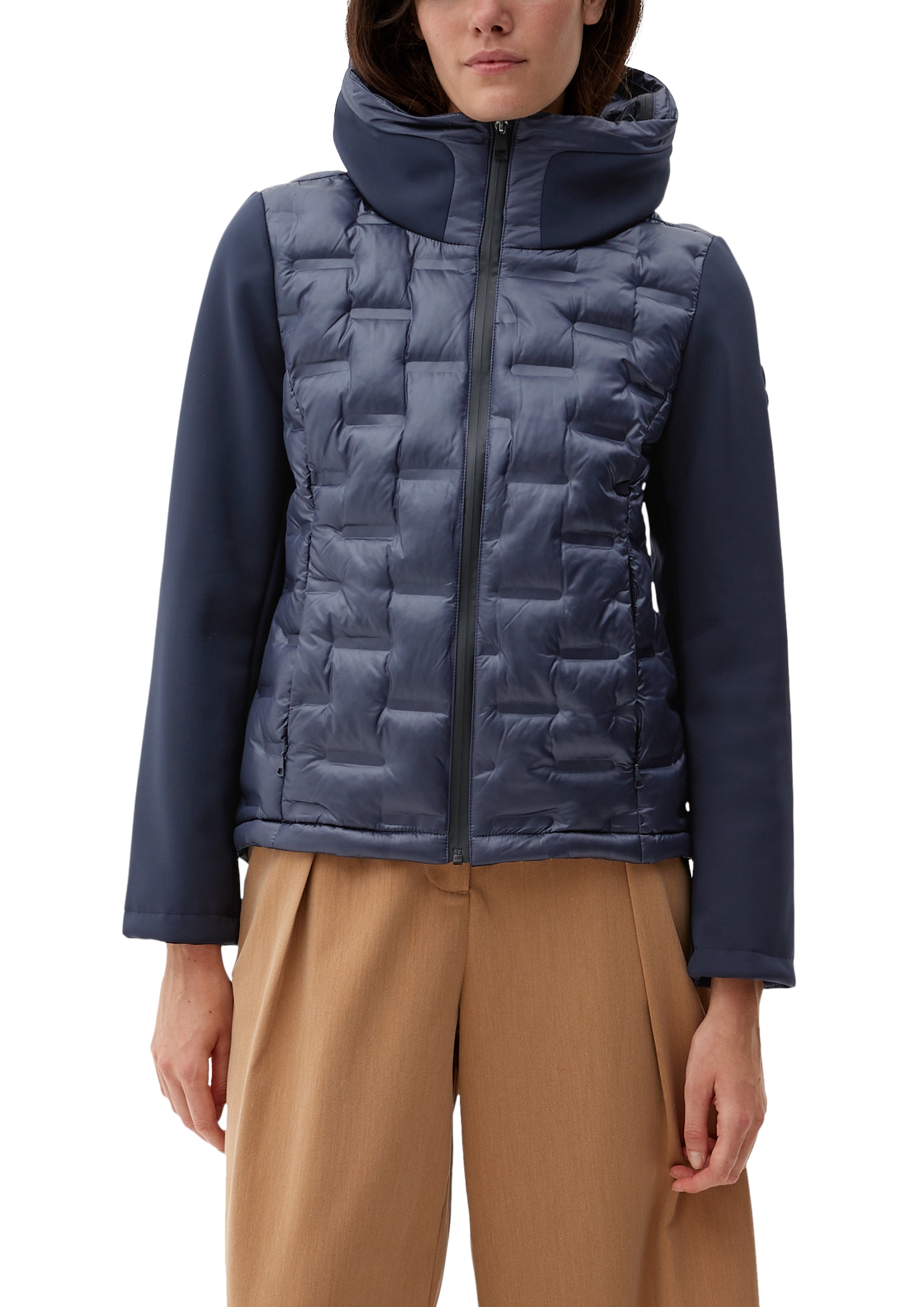 Fabric-Mix-Jacke