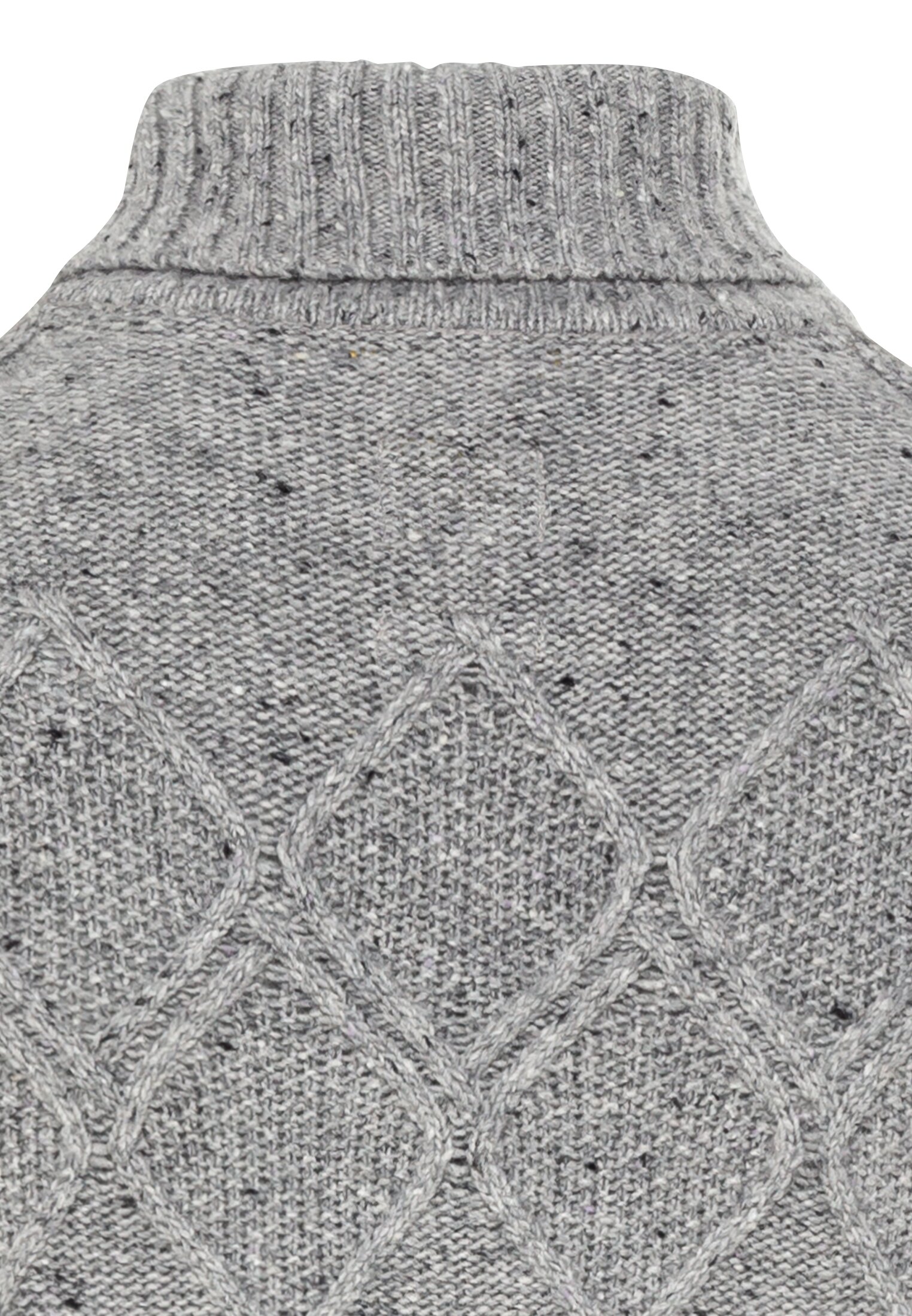 Rollkragenpullover mit nachhaltiger Merinowolle