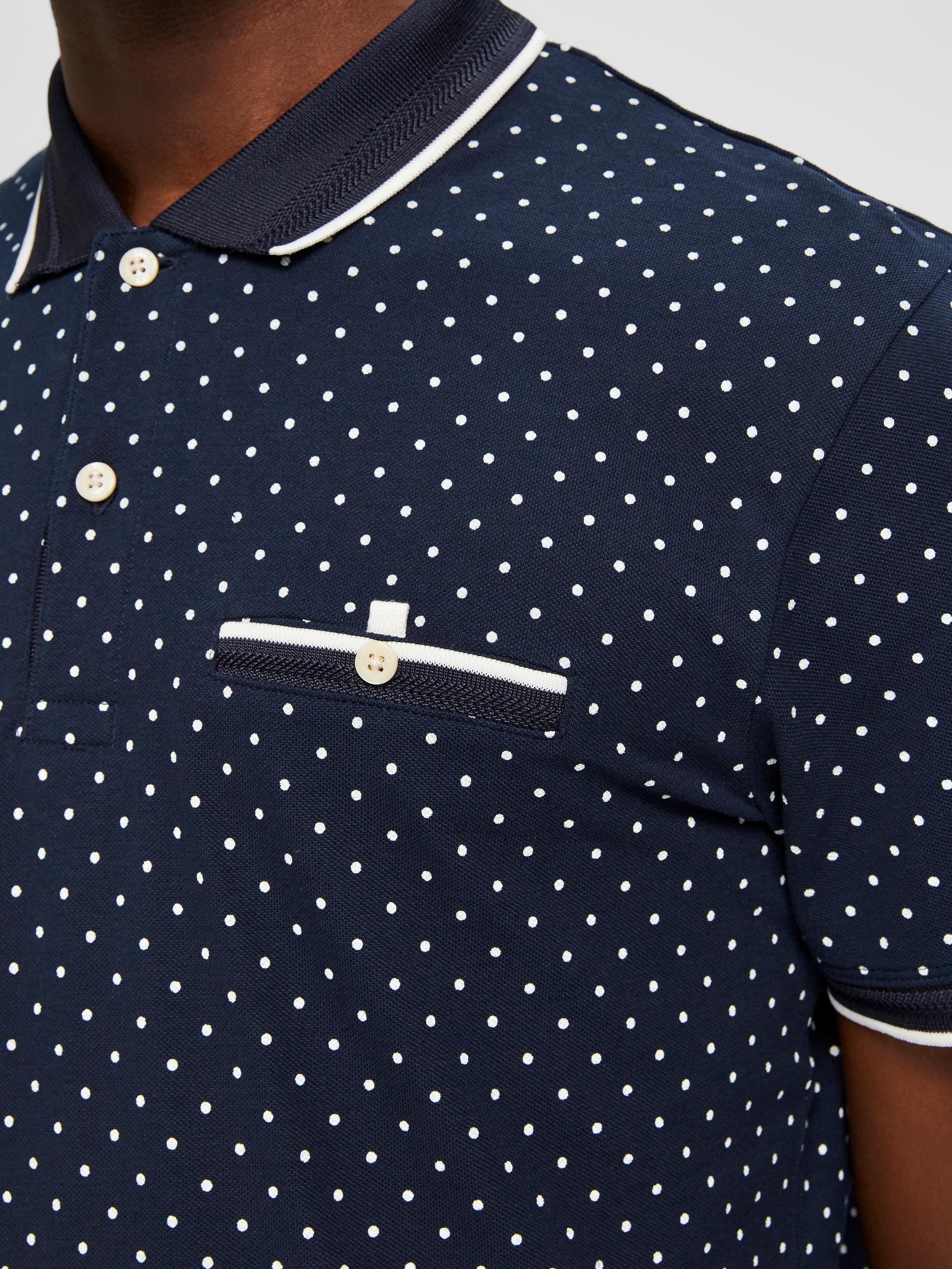 SLHPATTERSON PRINT SS POLO B