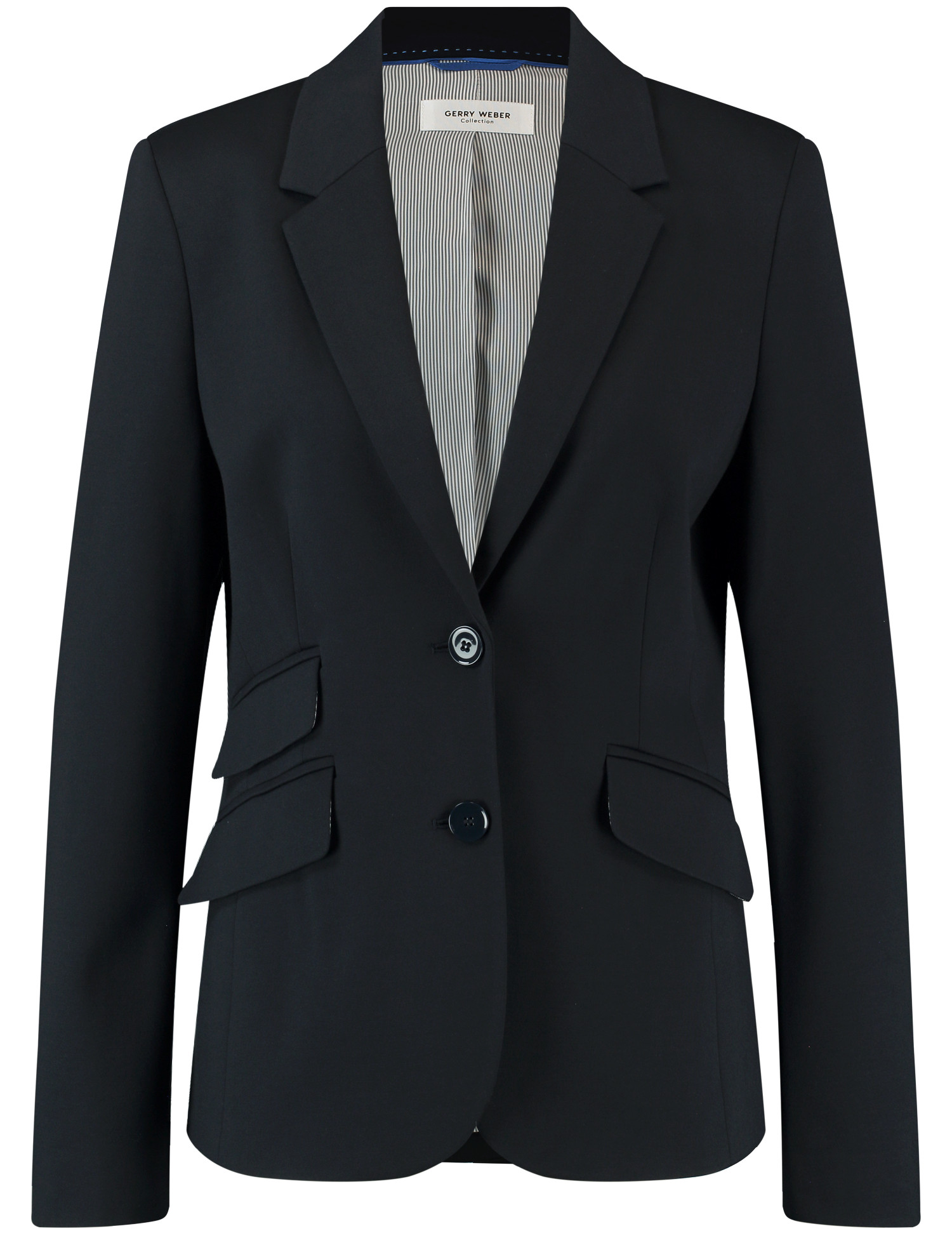 Klassischer Blazer mit modischem Detail