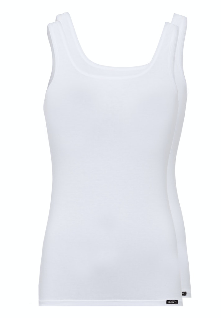 Skiny Damen Tank Top 2er Pack Advantage Cotton