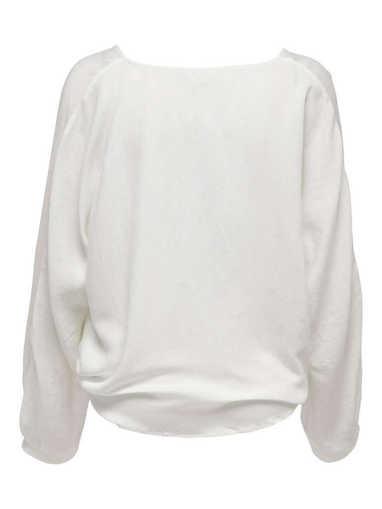 ONLMASCHA LS SHORT KNOT SHIRT WVN