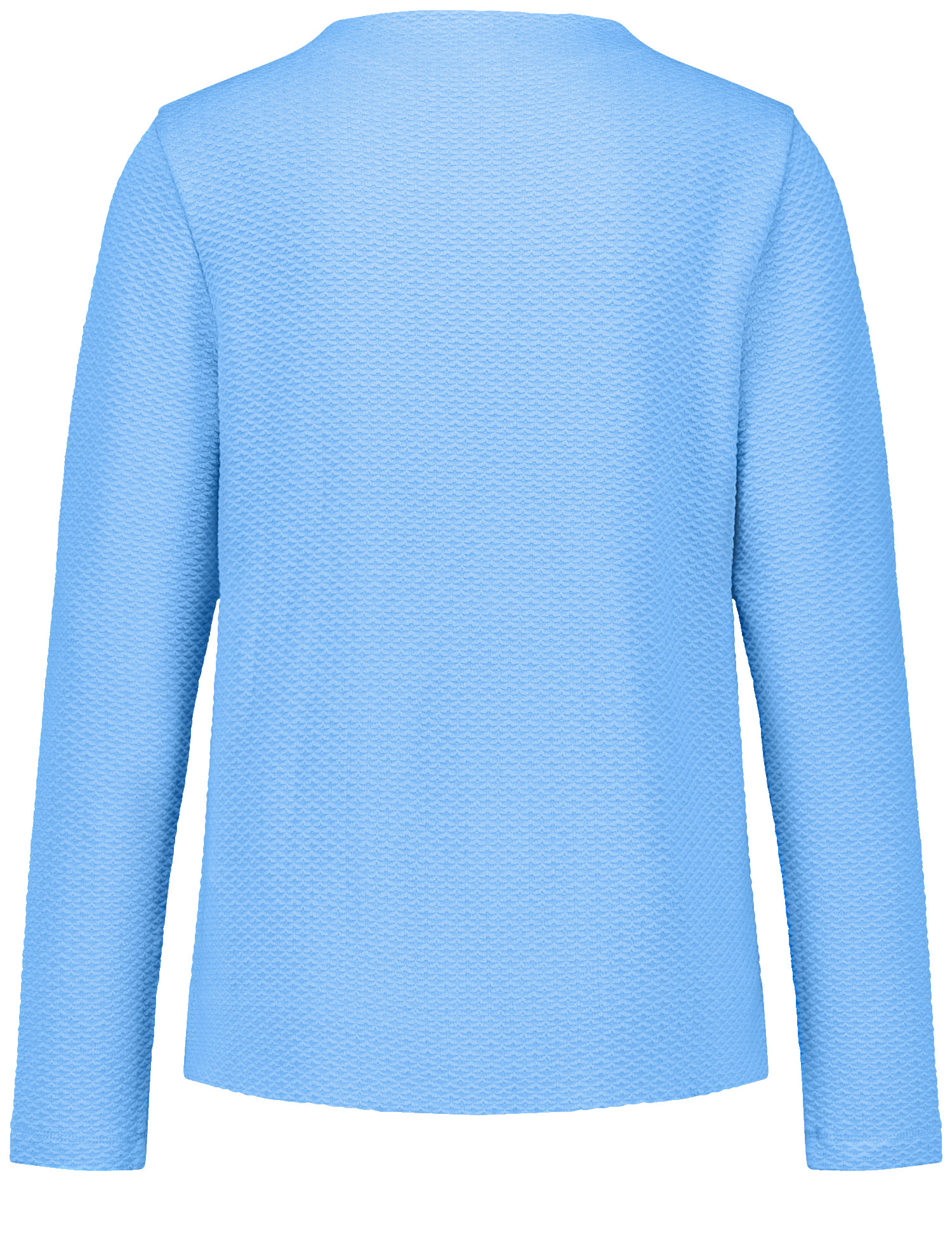 Langarmshirt in Strukturoptik