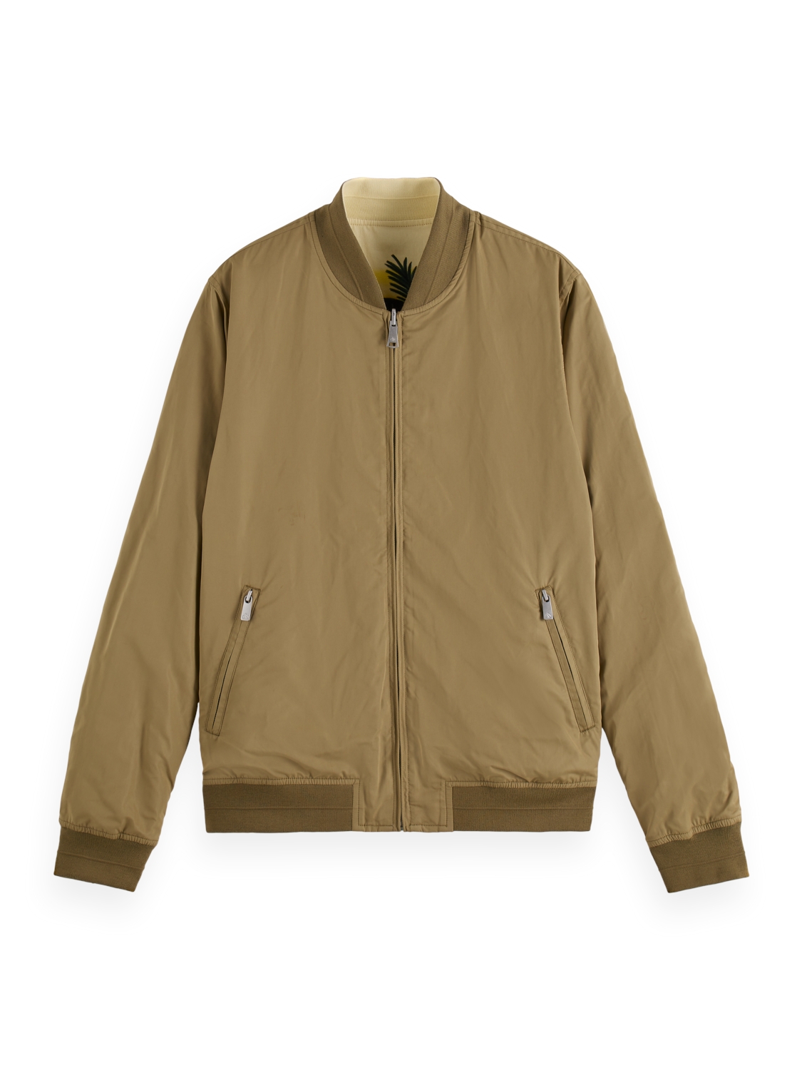 Reversible bomber jacket