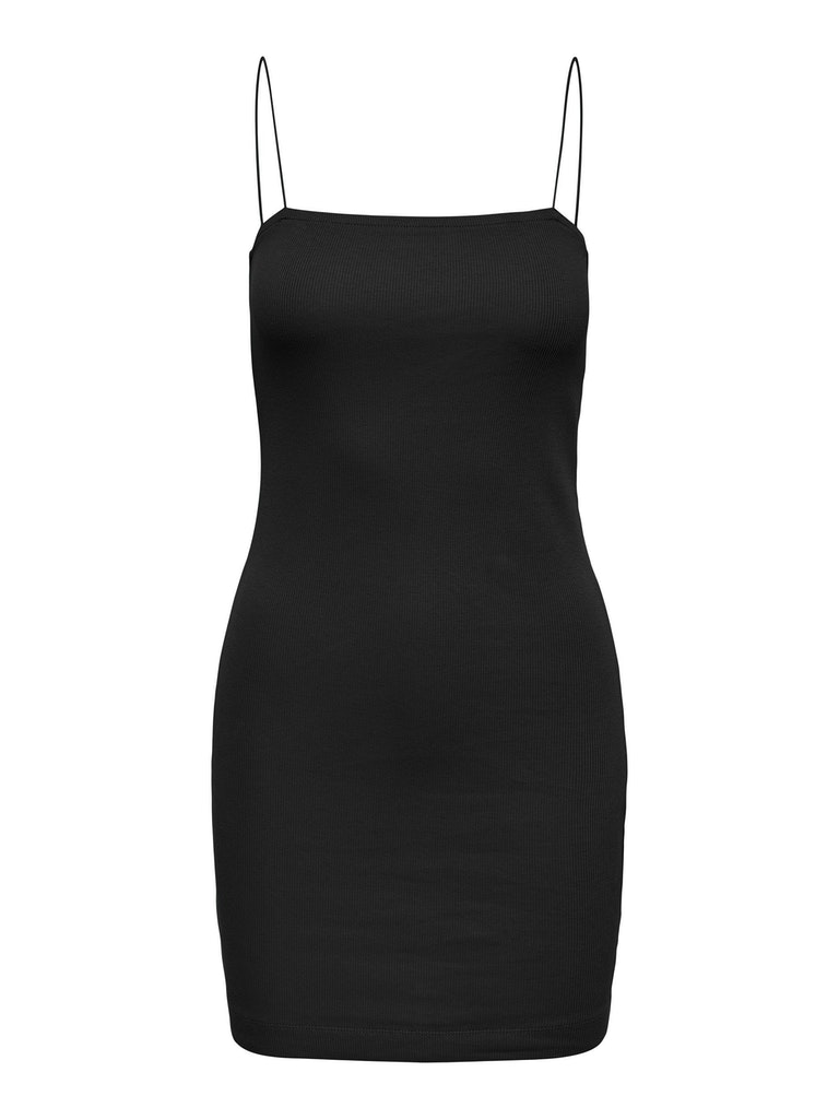 ONLLINDSAY RIB STRAP DRESS WVN