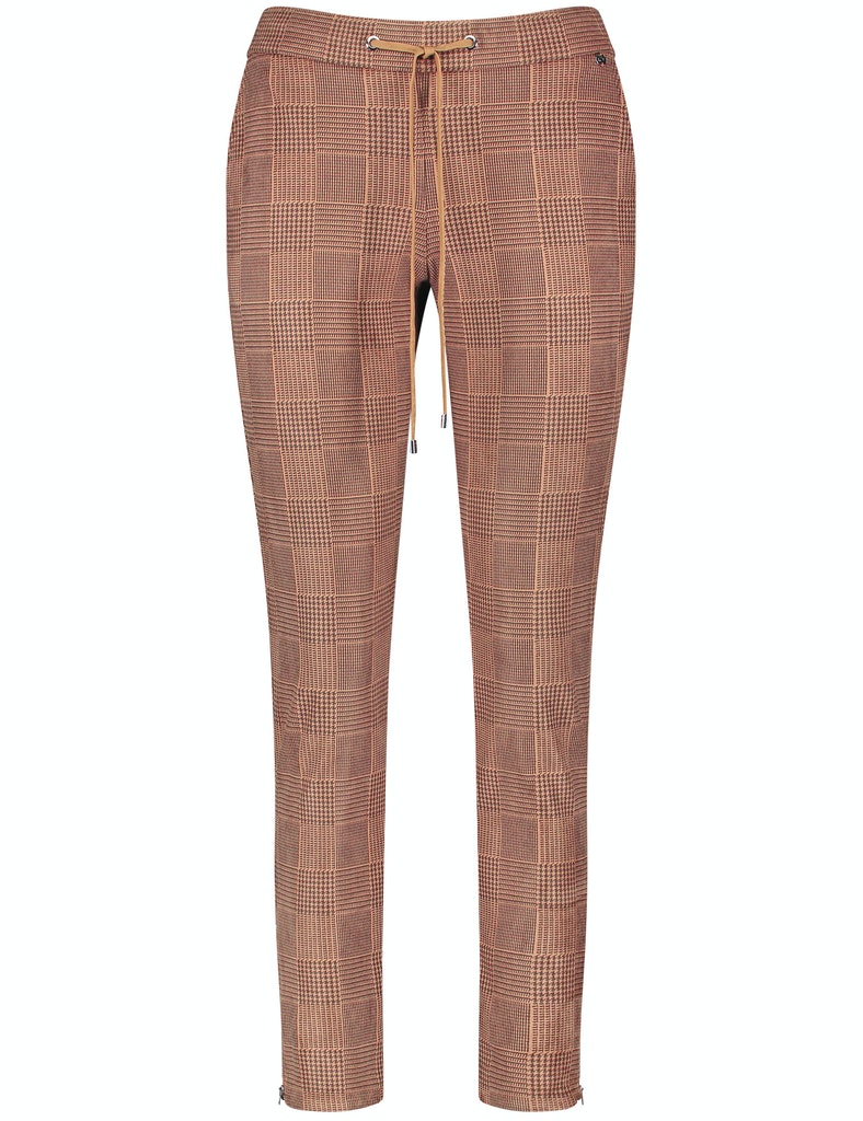 Karierte Jogstyle Hose
