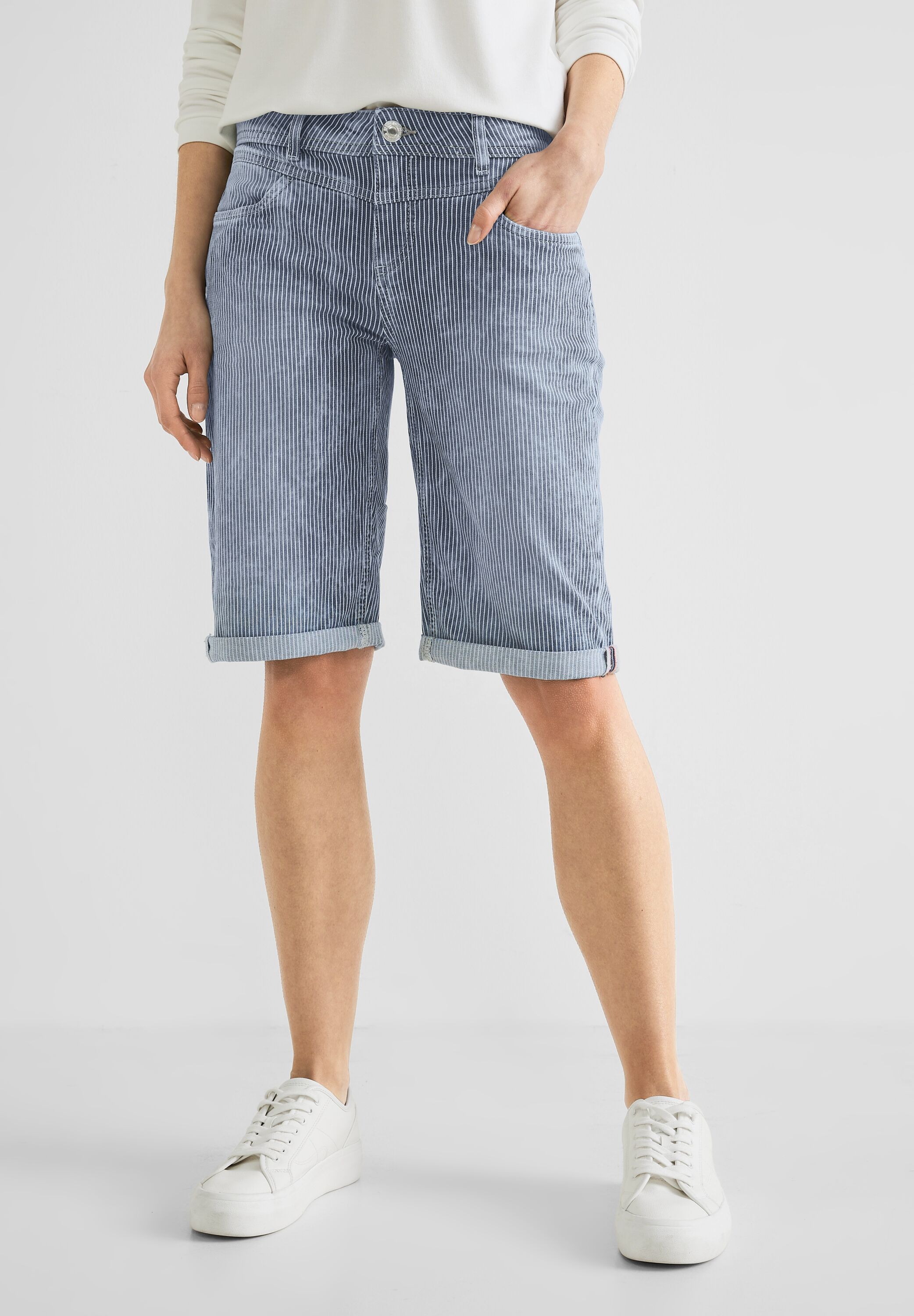 Casual Fit Jeansbermuda