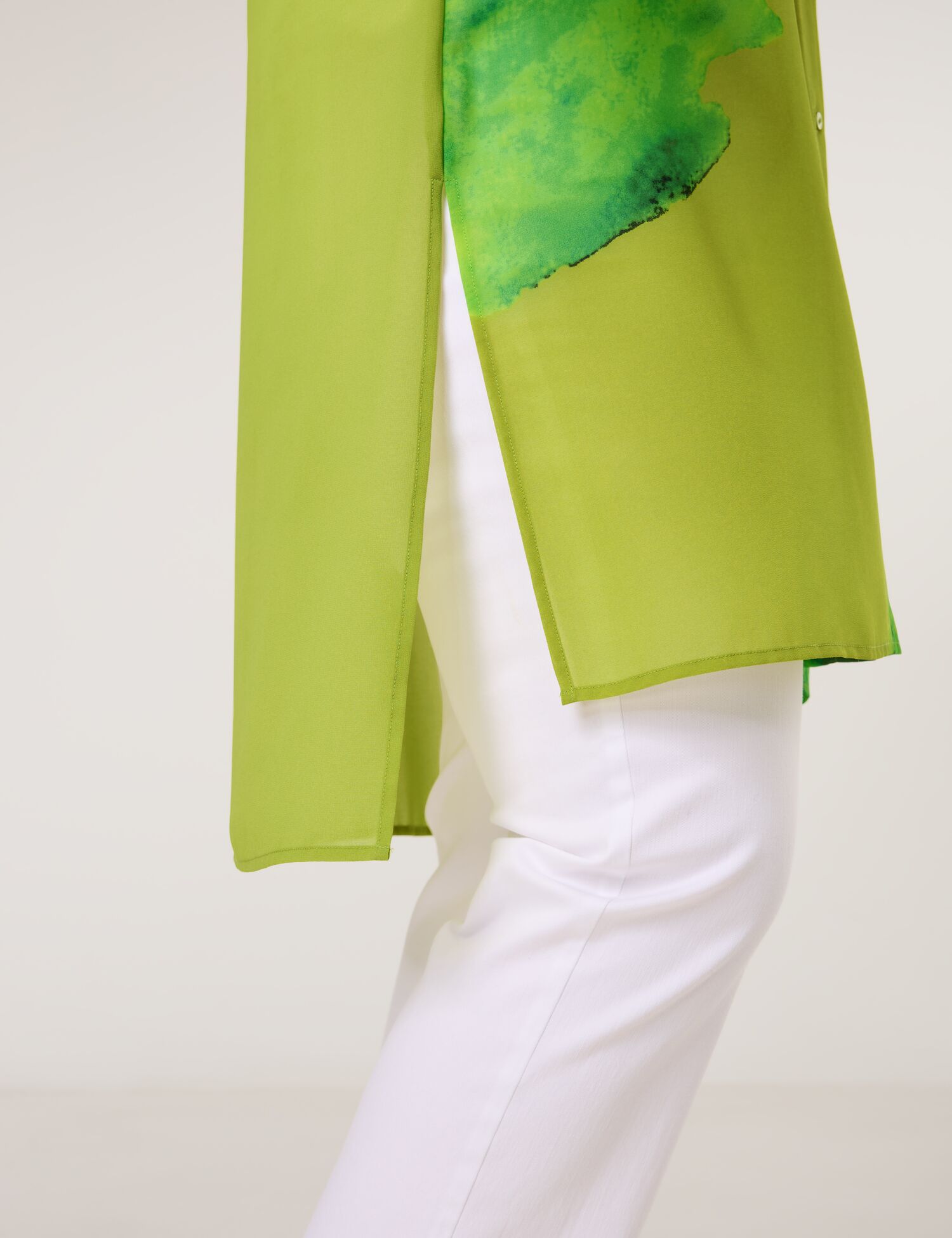 Longbluse mit 3/4 Arm