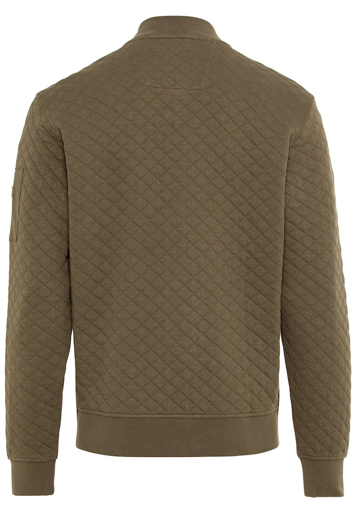 Sweatjacke aus Baumwolle