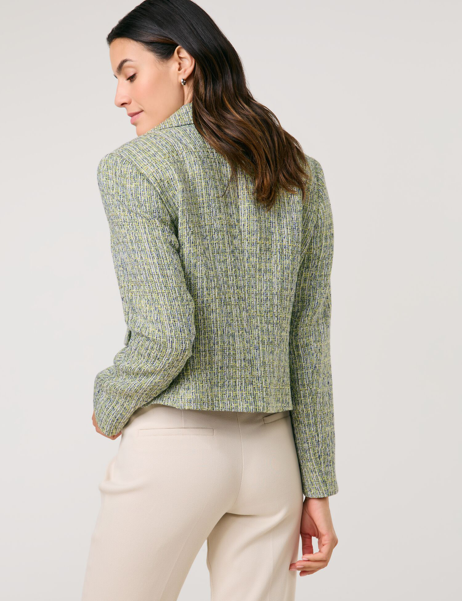 Blazerjacke in Bouclé-Optik