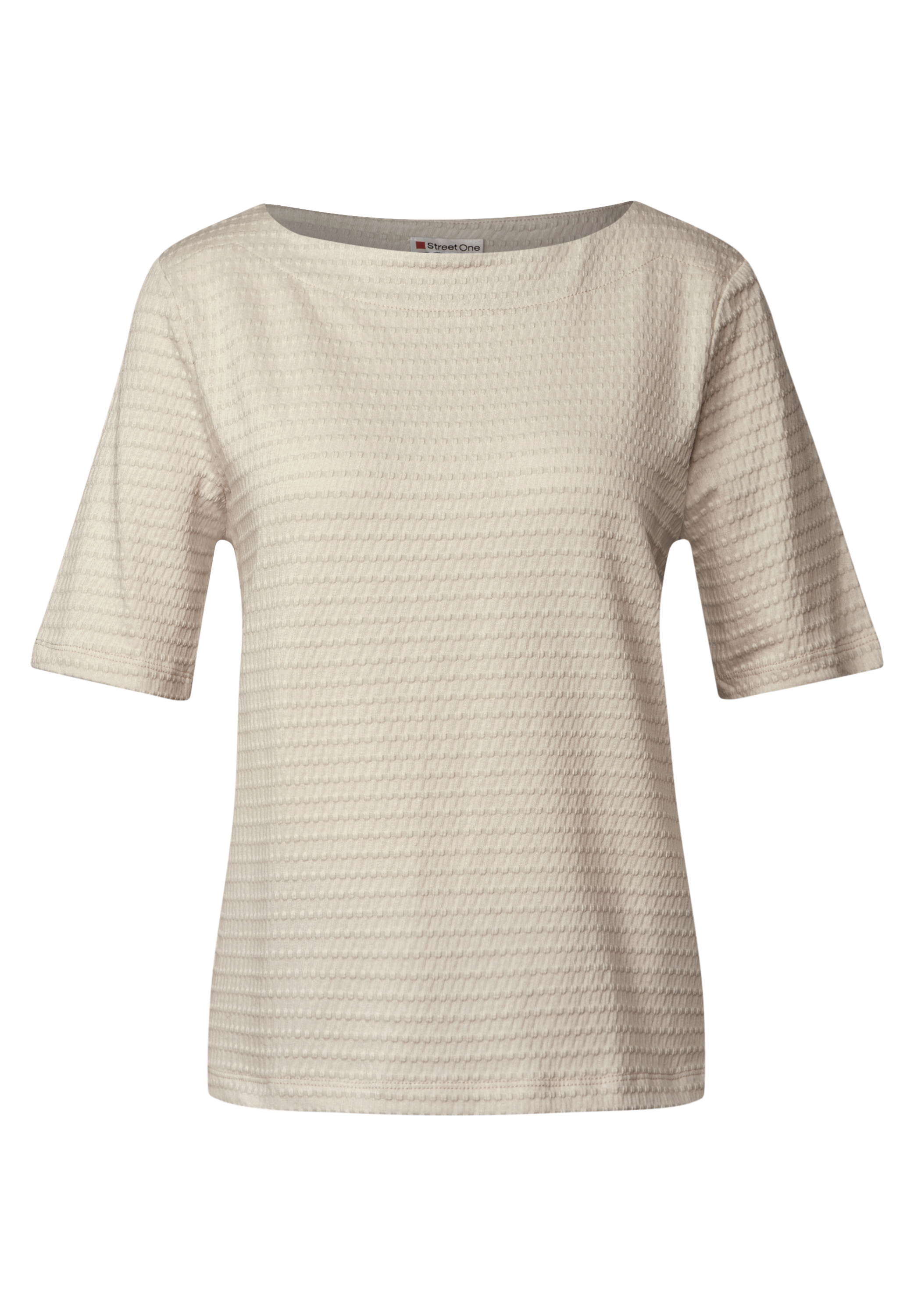 T-Shirt mit Struktur