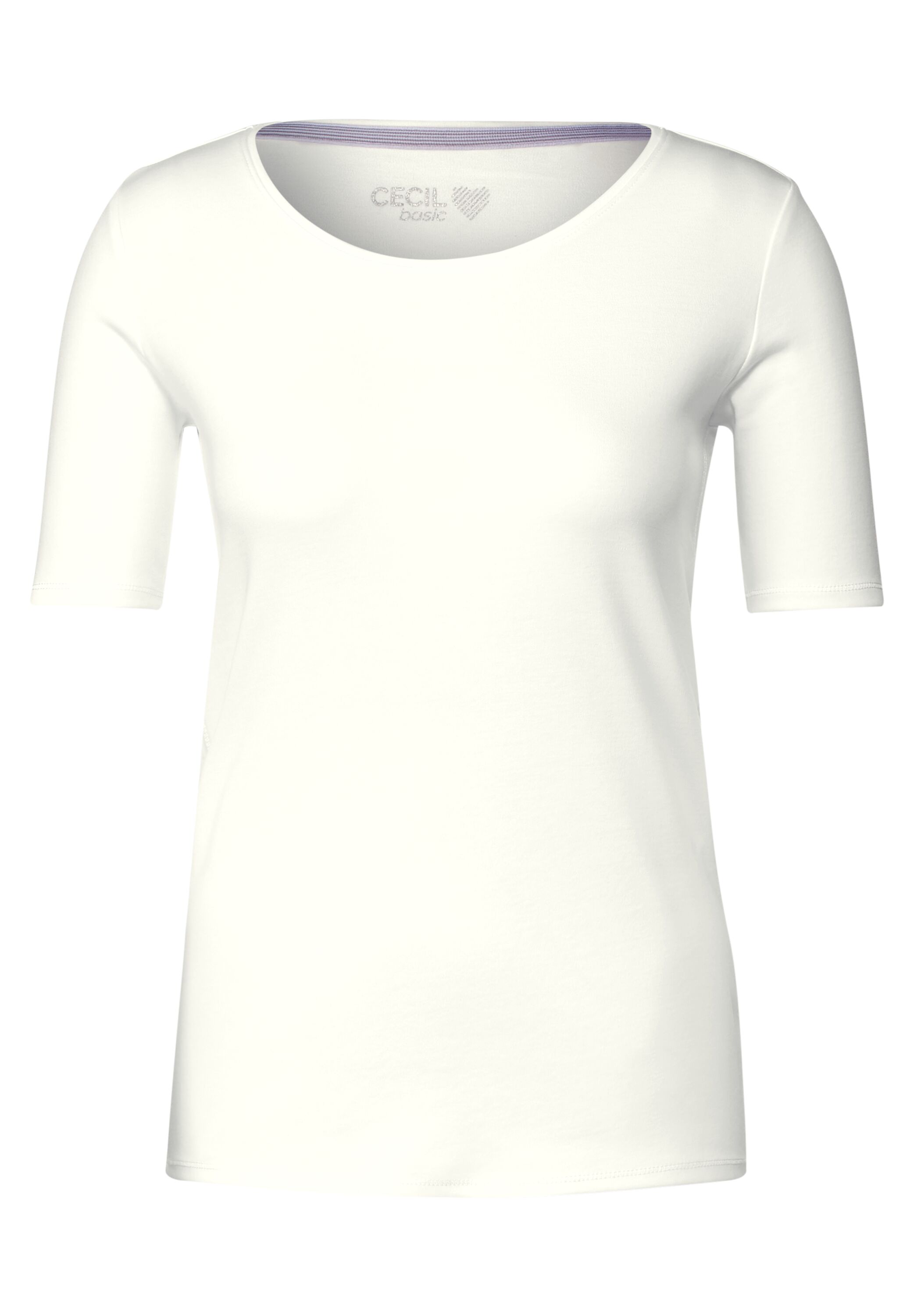 T-Shirt in Unifarbe