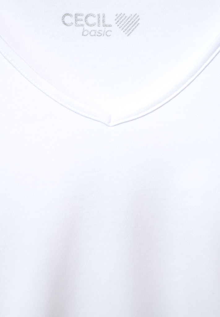 Basic T-Shirt in Unifarbe