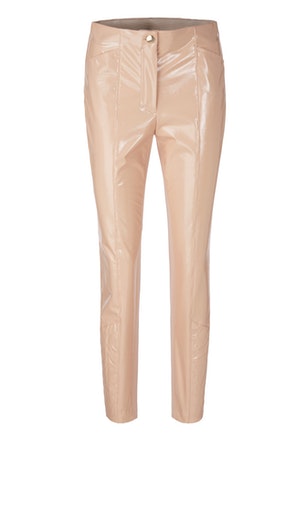 Biker-Hose mit Lackglanz