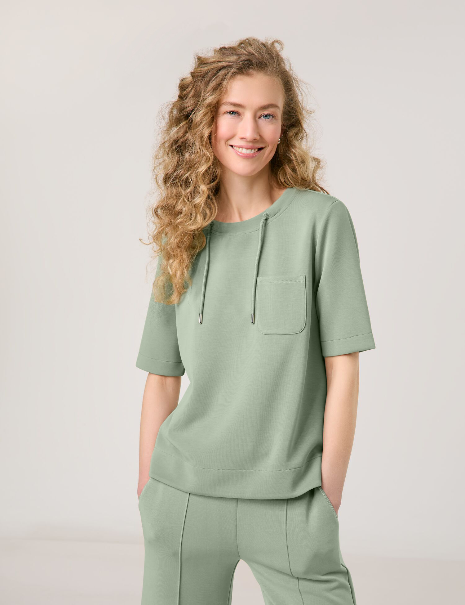 Lässiges Shirt Sandy Washed