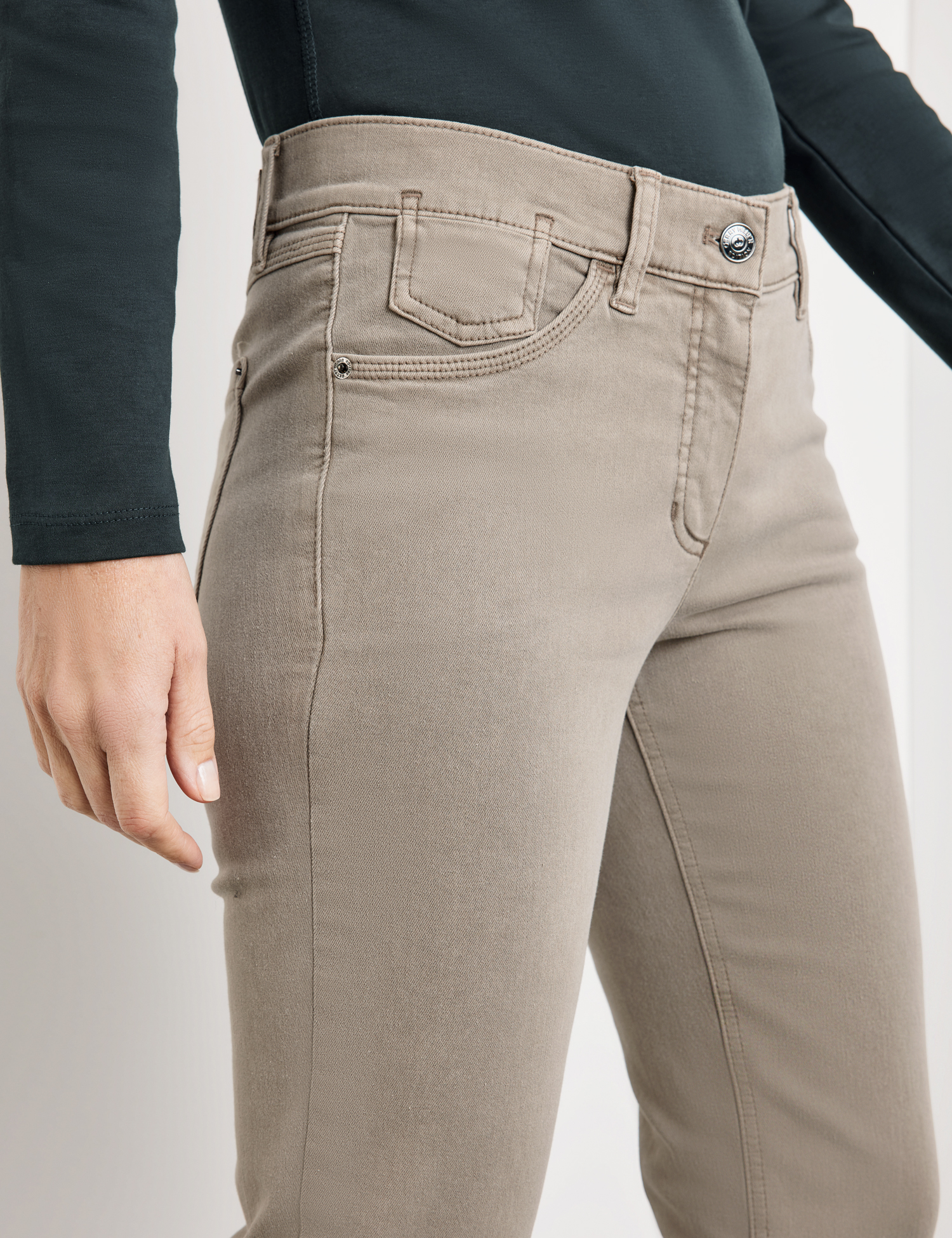 7/8 Jeans BEST4ME CROPPED mit Saumschlitzen