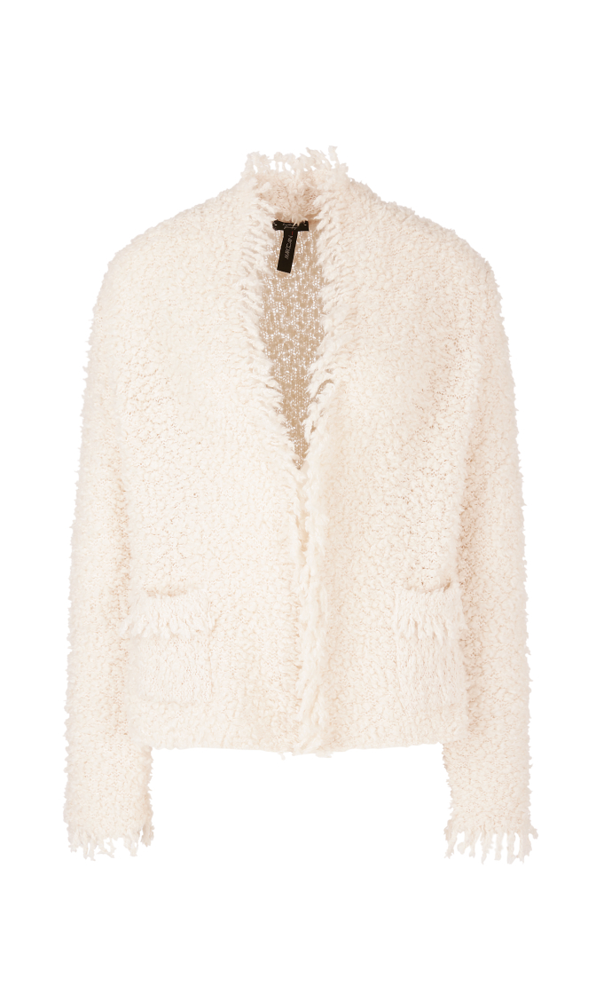 Bouclé-Jacke Knitted in Germany