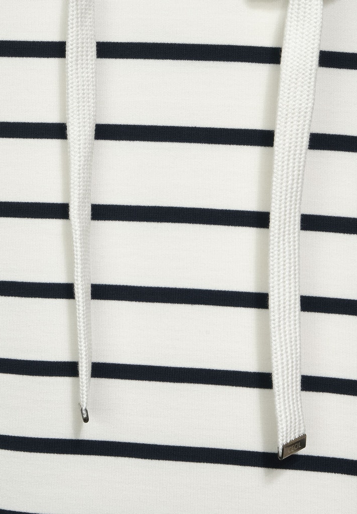 Kapuzenshirt mit Streifen