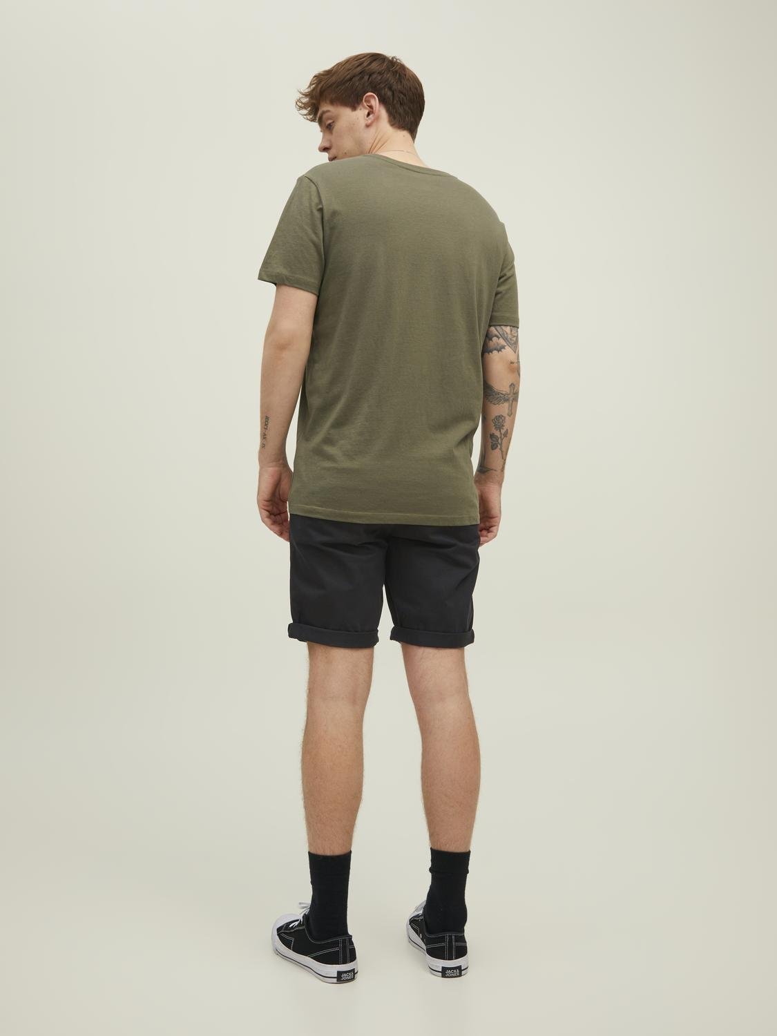 JPSTBOWIE SHORTS SOLID MID SN