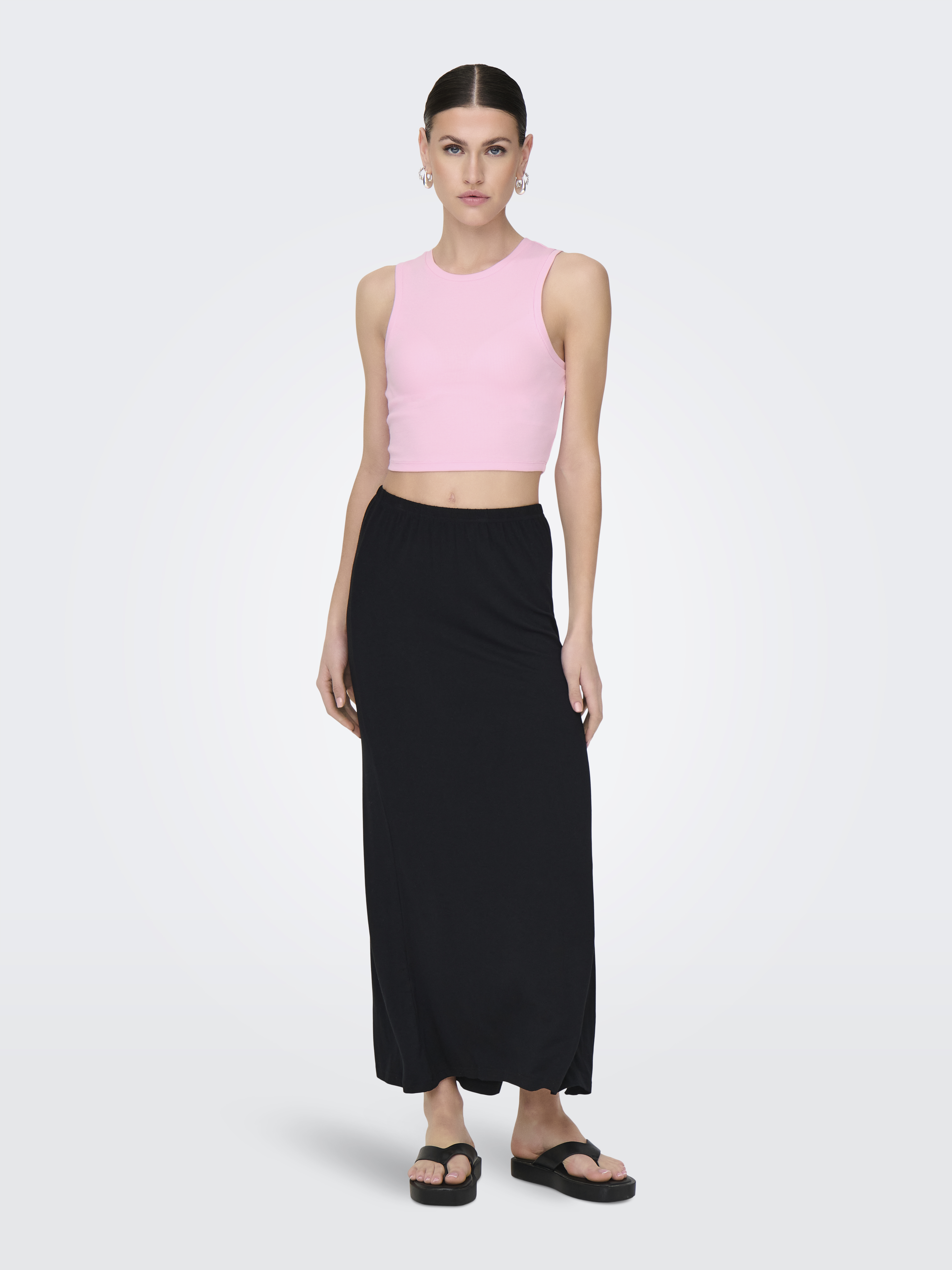 ONLVILMA S/L CROPPED TANK TOP JRS NOOS