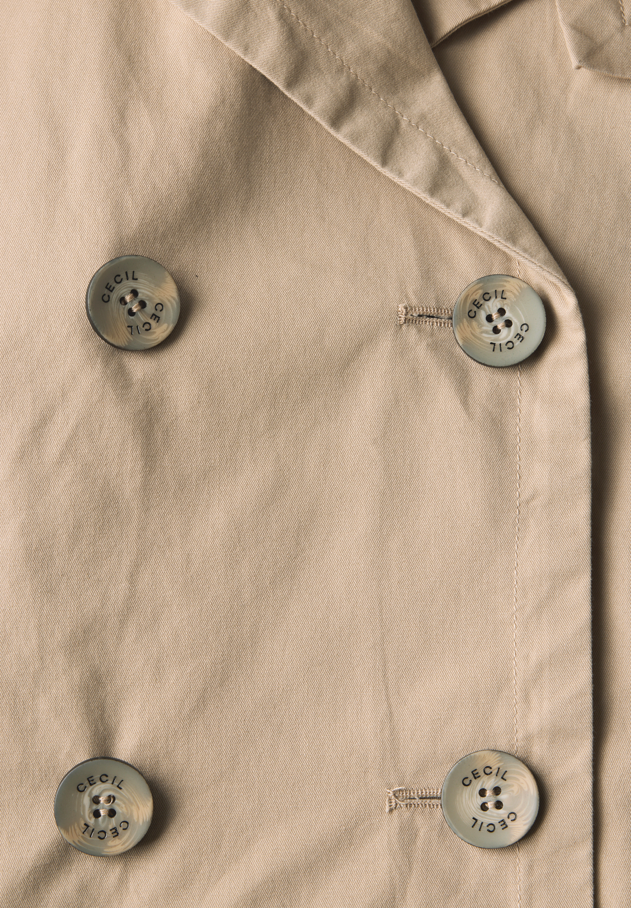 Kurze Trenchcoat