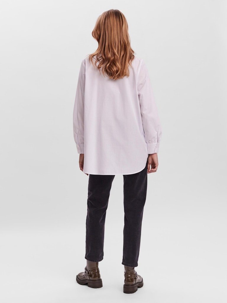 VMELLA L/S BASIC SHIRT NOOS