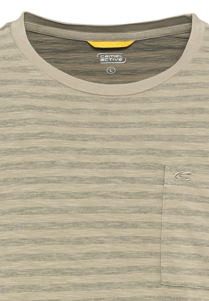 Kurzarm T-Shirt aus einem angenehmen Baumwollmix