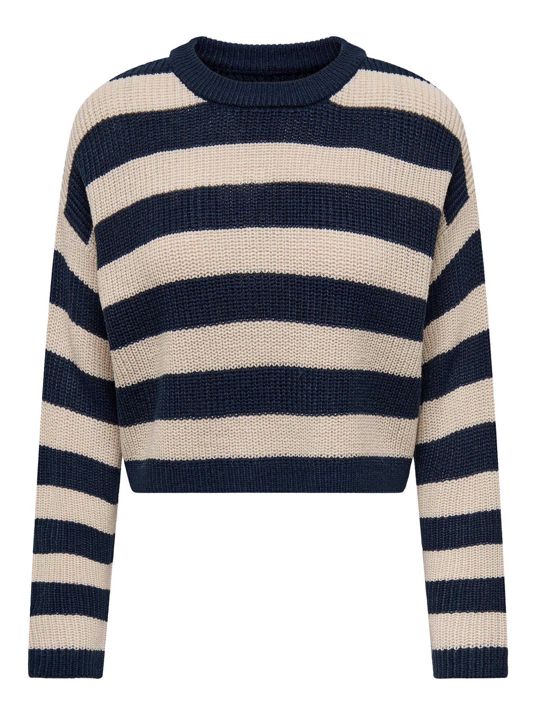 ONLMALAVI L/S CROPPED PULLOVER KNT NOOS