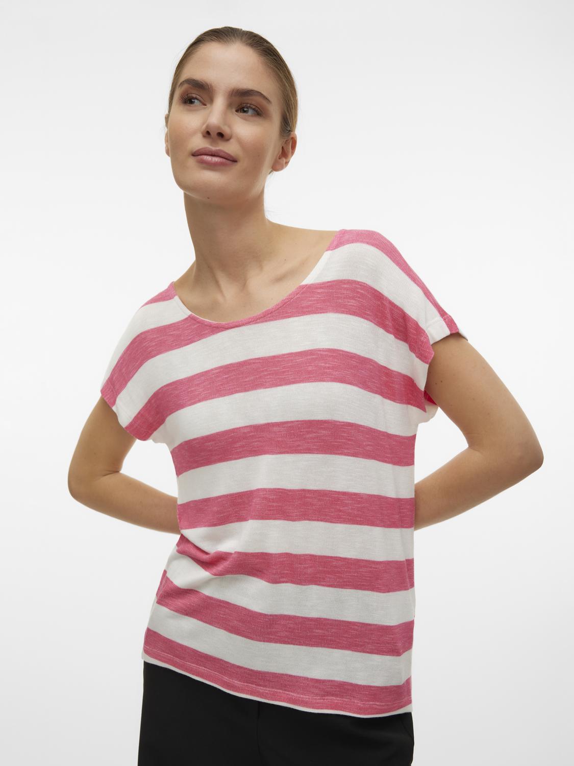 VMWIDE STRIPE SL TOP GA JRS NOOS