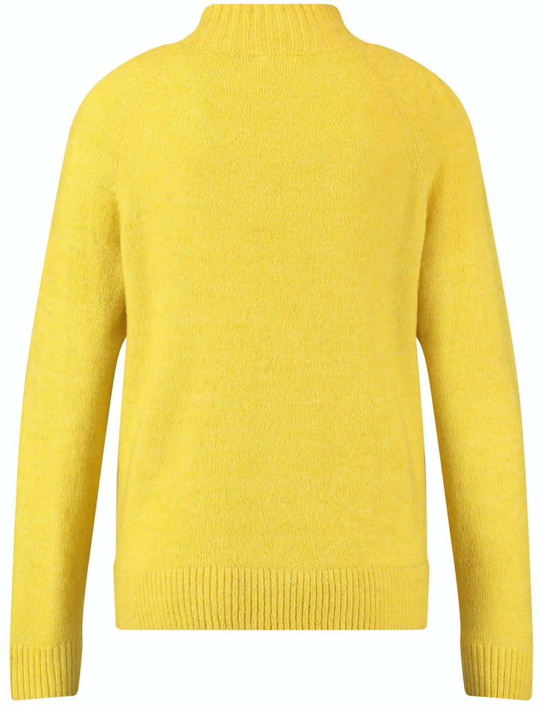 Pullover mit Stehkragen