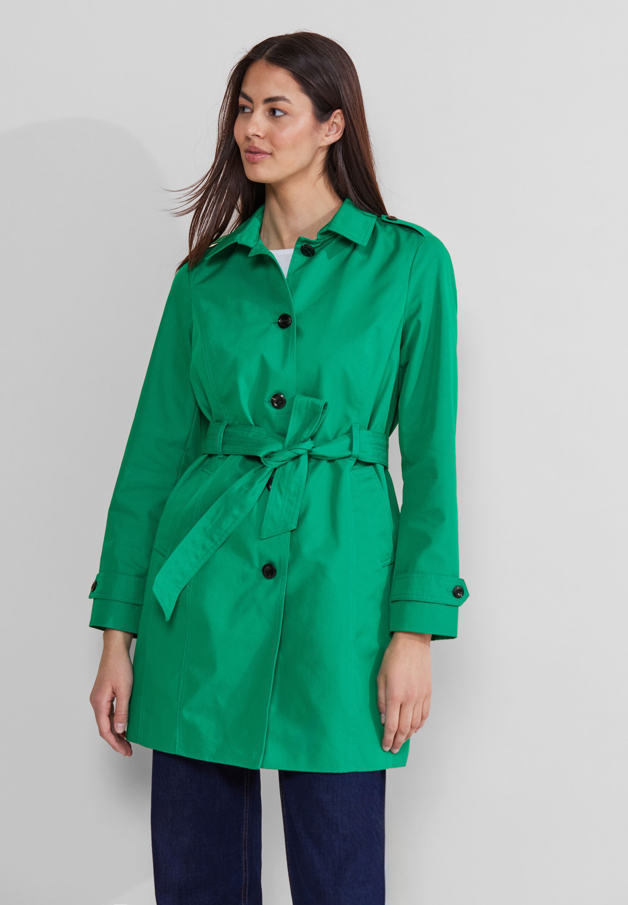 Klassischer Trenchcoat