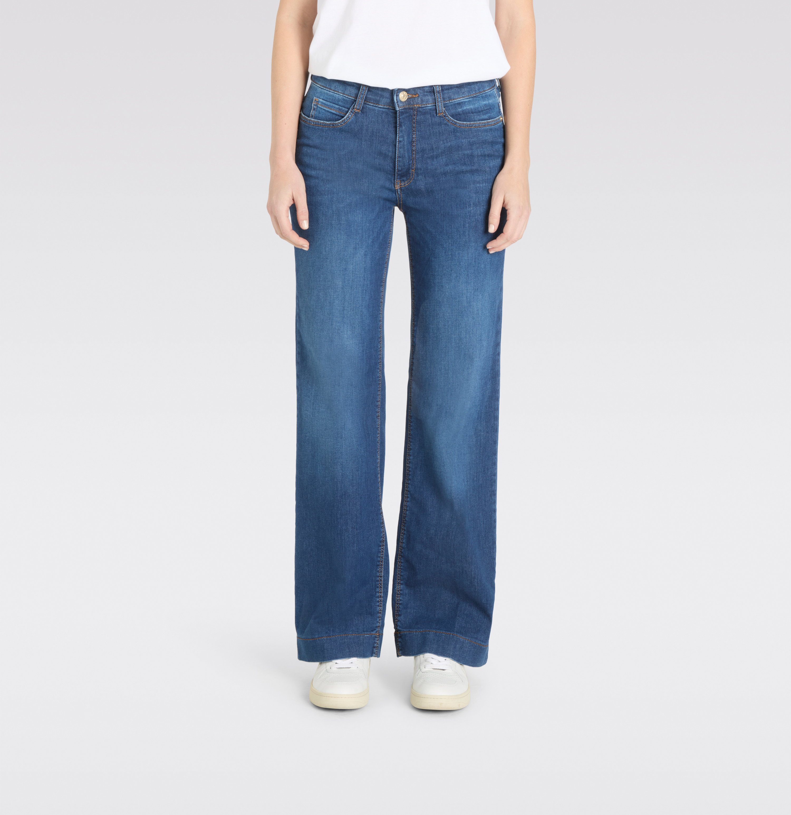 MAC JEANS - WIDE, Authentic Stretch Denim