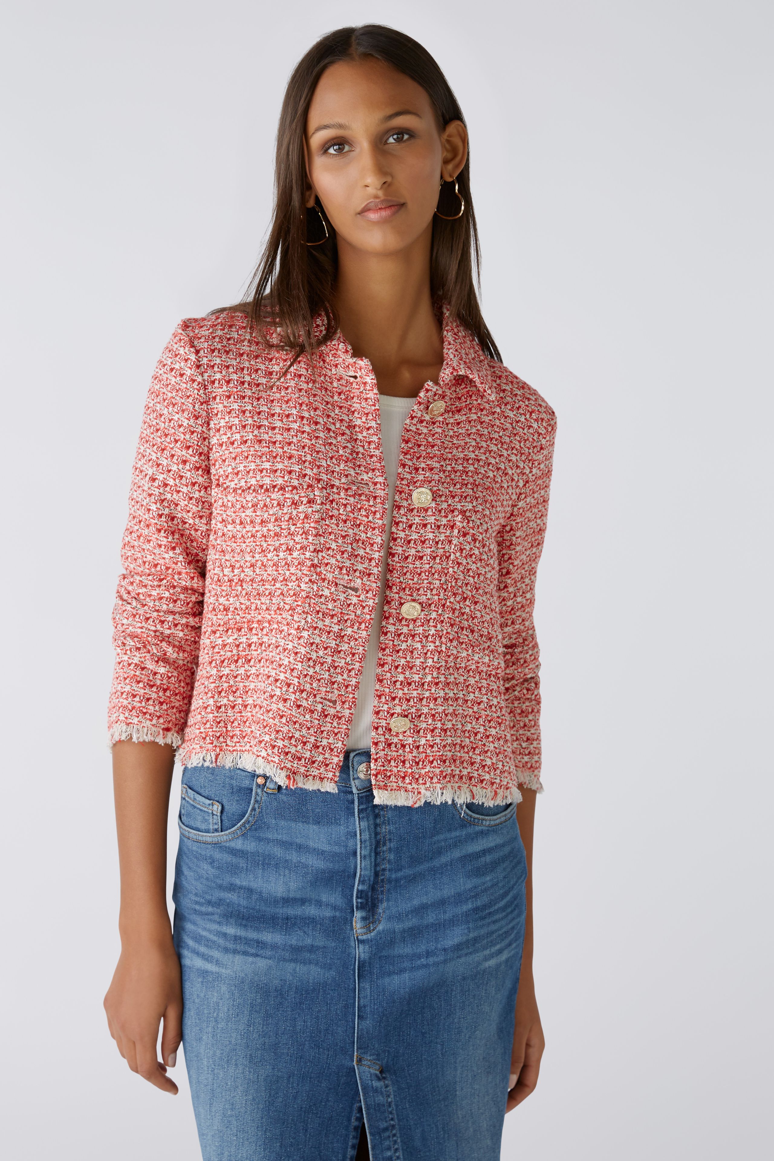 Jacke Baumwollmischung